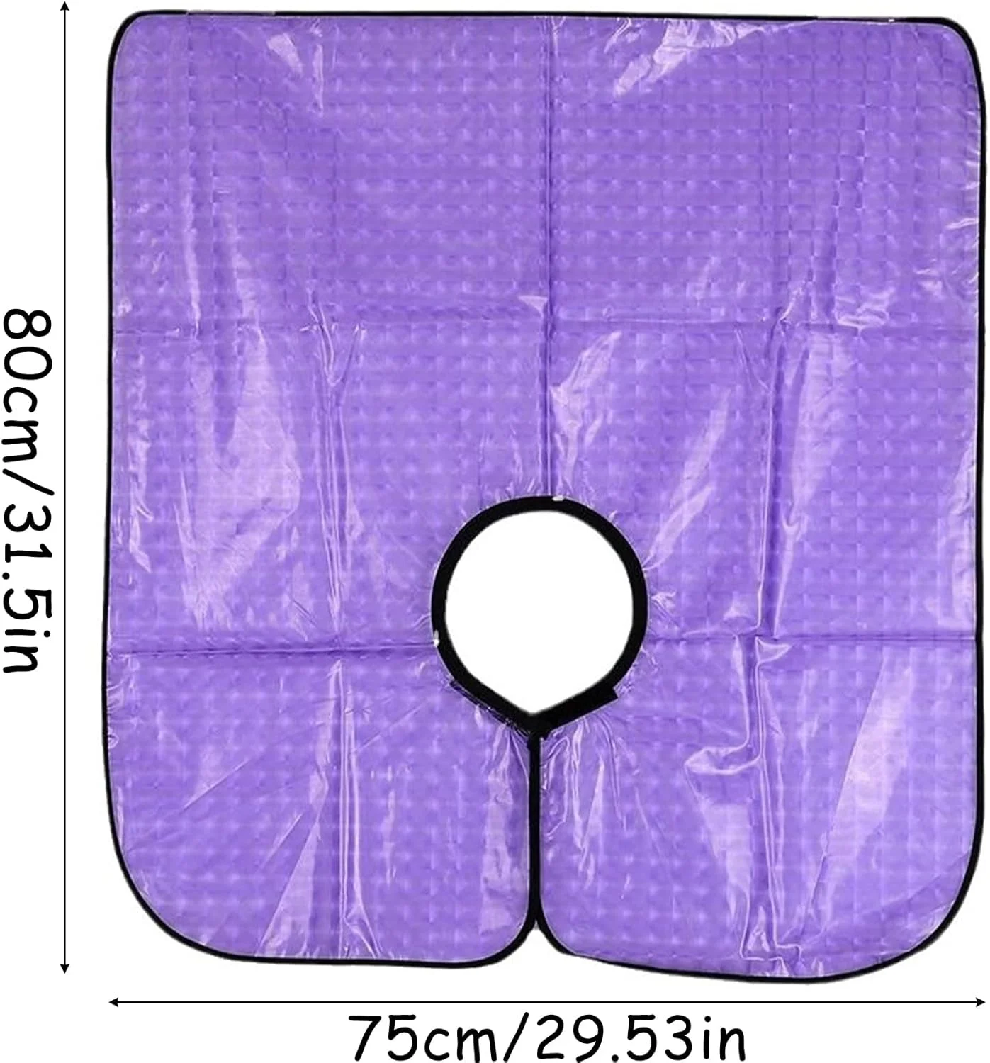 ست کاسه و برس رنگ مو Aswewamt شامل 5 تکه، شنل آرایشگری، شانه رنگ دو طرفه، مناسب برای رنگ کردن مو در سالن های آرایشی، برای خانم ها و آقایان، بنفش