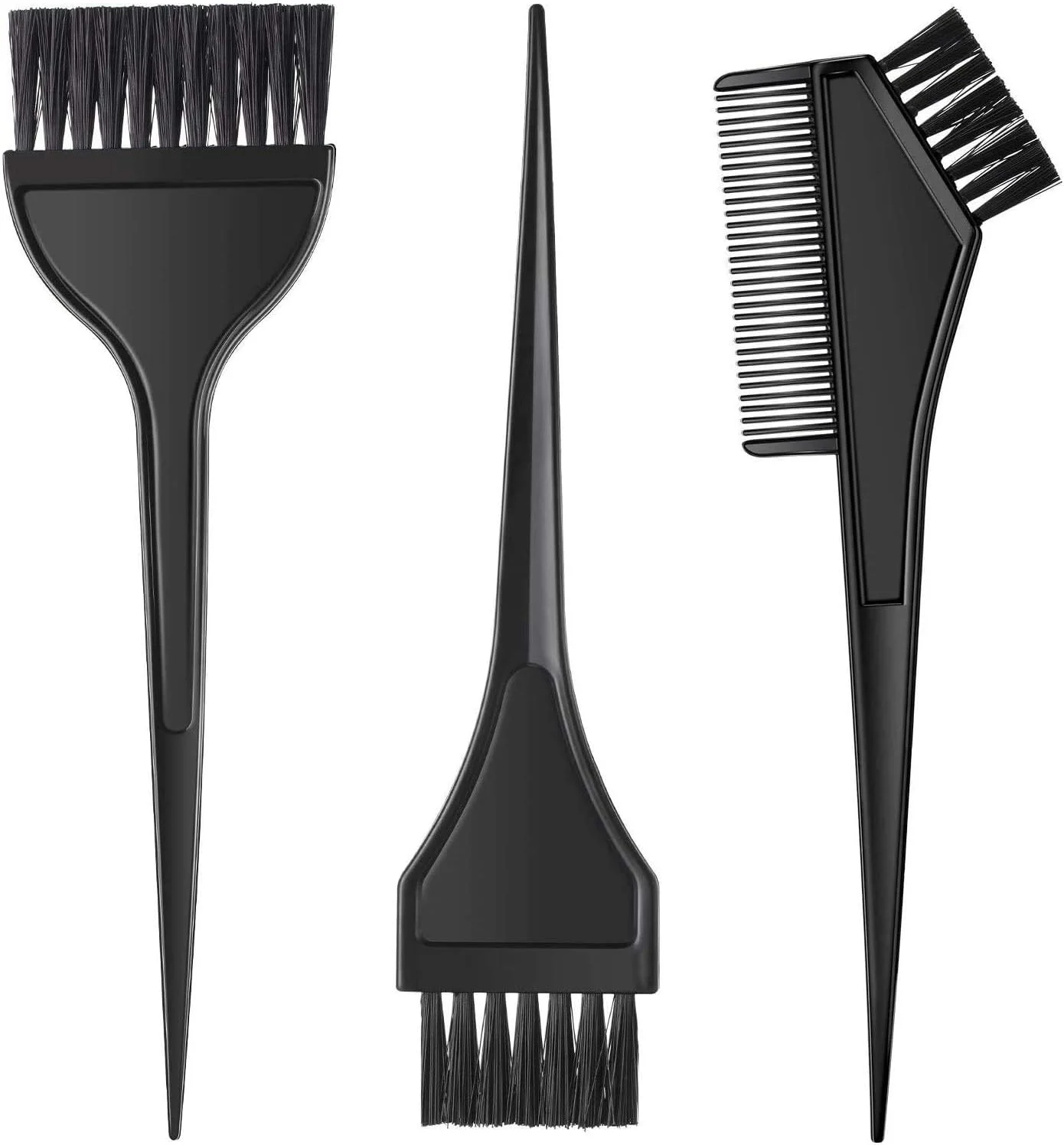 A1Sonic ست برس رنگ مو و شانه رنگ مو 2 عددی، برس رنگ مو، ابزار رنگ مو، رنگ موی DIY، مناسب برای استفاده در سالن آرایش