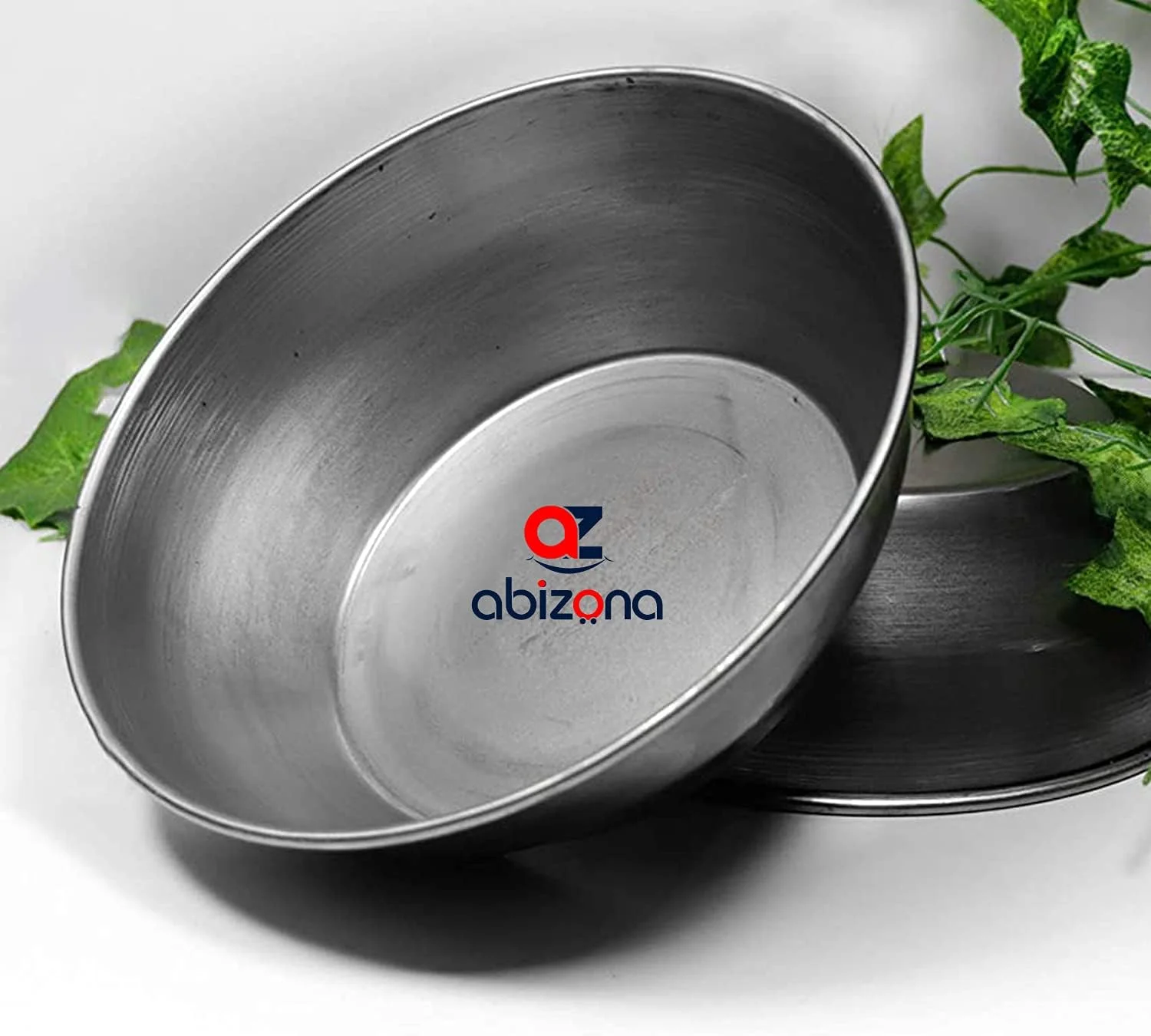 کاسه حنای آهن خالص Abizona برای رنگ کردن مو، کاسه مخلوط کردن حنا و مهندی، کاسه مخلوط کردن رنگ مو، ست کاسه مخلوط کردن برای مردان و زنان، کاسه حنا برای موهای بلند