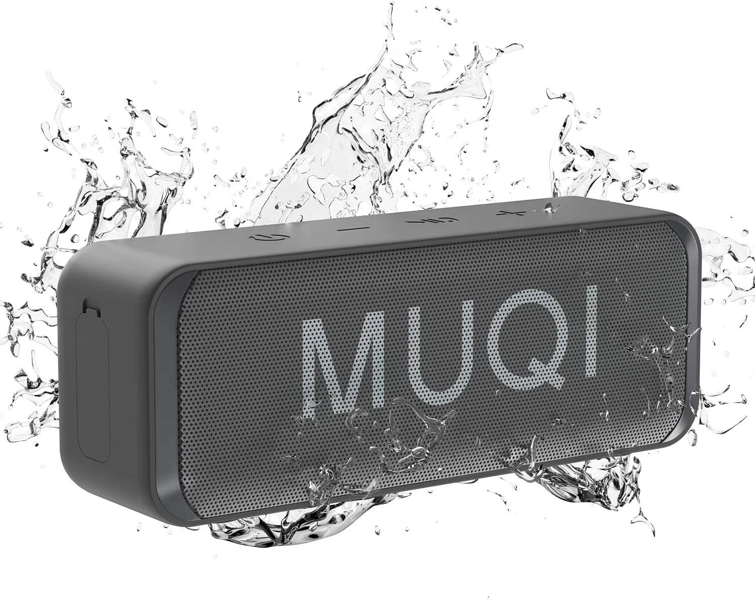 اسپیکر بلوتوثی MUQI، اسپیکر بی سیم قابل حمل ضد آب IPX7 با 24 ساعت پخش، صدای استریو 10 واتی، برد بلوتوث 20 متری، اتصال دوگانه برای فضای باز، مسافرت، خانه اسپیکر بلوتوثی MUQI، اسپیکر بی سیم قابل حمل ضد آب IPX7 با 24 ساعت پخش، صدای استریو 10 واتی، برد بلوتوث 20 متری، اتصال دوگانه برای فضای باز، مسافرت، خانه