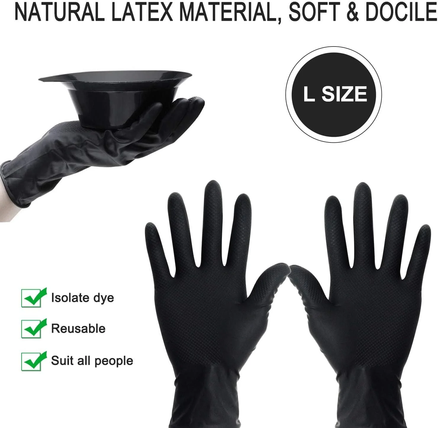 ست رنگ مو 26 تکه KASTWAVE - مجموعه کامل ابزار رنگ آمیزی مو شامل کاسه، برس، قاشق، محافظ گوش و دستکش برای استفاده شخصی در منزل ست رنگ مو 26 تکه KASTWAVE - مجموعه کامل ابزار رنگ آمیزی مو شامل کاسه، برس، قاشق، محافظ گوش و دستکش برای استفاده شخصی در منزل