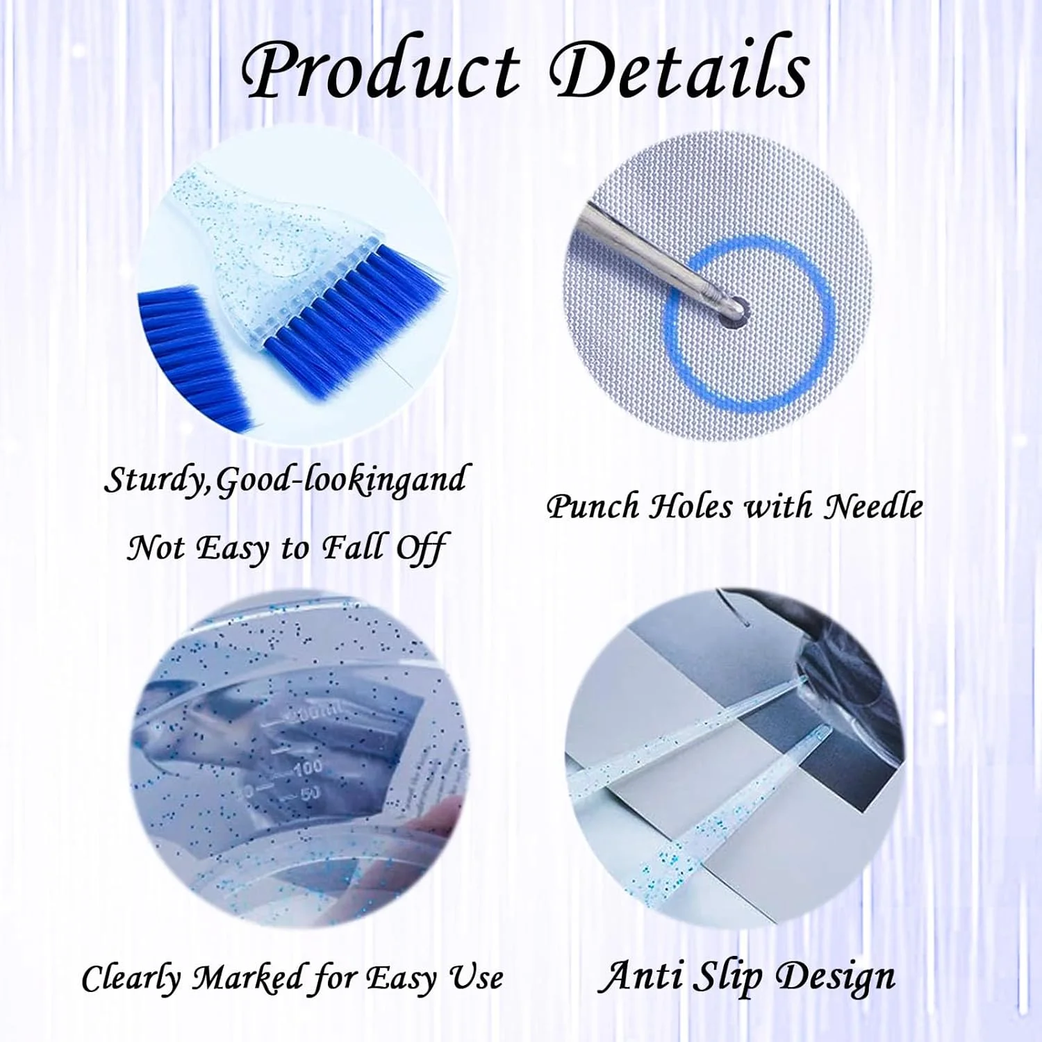 ست رنگ مو 19 تکه آبی، کیت رنگ موی حرفه ای سالنی، ست برس و کاسه کلاه مش، کیت رنگ موی حرفه ای برای رنگ کردن مو در خانه و سالن (19 تکه، آبی) ست رنگ مو 19 تکه آبی، کیت رنگ موی حرفه ای سالنی، ست برس و کاسه کلاه مش، کیت رنگ موی حرفه ای برای رنگ کردن مو در خانه و سالن (19 تکه، آبی)