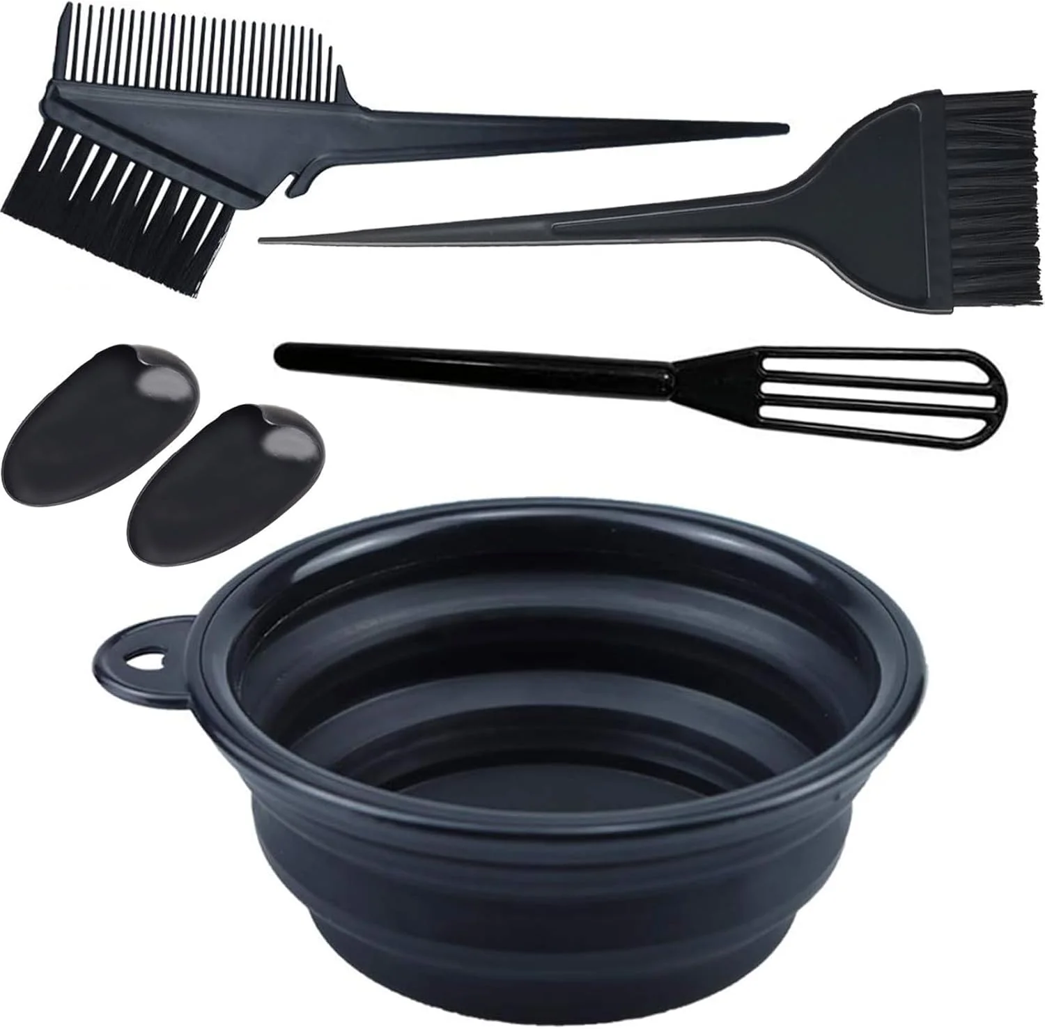 مجموعه برس رنگ مو THINTON، مجموعه رنگ آمیزی مو، لوازم جانبی رنگ مو، مجموعه 5 تکه رنگ مو شامل کاسه رنگ مو، برس رنگ آمیزی و محافظ گوش مجموعه برس رنگ مو THINTON، مجموعه رنگ آمیزی مو، لوازم جانبی رنگ مو، مجموعه 5 تکه رنگ مو شامل کاسه رنگ مو، برس رنگ آمیزی و محافظ گوش