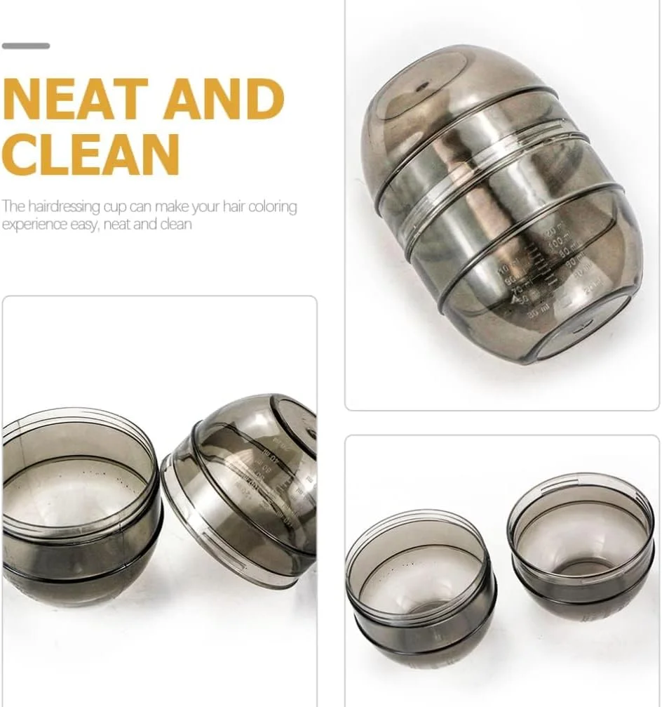 مجموعه کاسه شیکر رنگ مو TERRIFI شامل 2 عدد، با مقیاس اندازه گیری، ابزار رنگ آمیزی مو، مناسب برای آرایشگاه و سالن موی خانگی مجموعه کاسه شیکر رنگ مو TERRIFI شامل 2 عدد، با مقیاس اندازه گیری، ابزار رنگ آمیزی مو، مناسب برای آرایشگاه و سالن موی خانگی