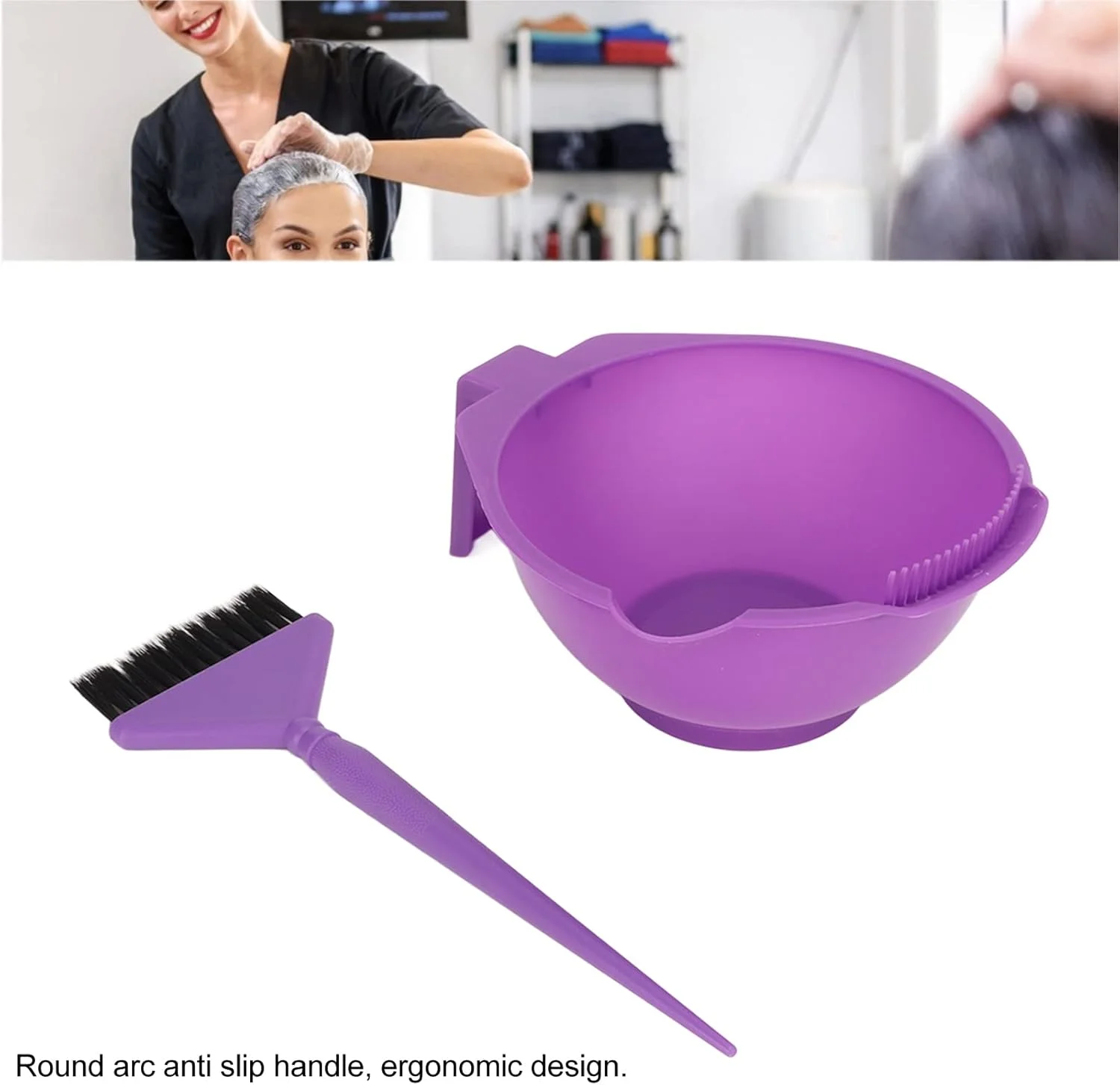 مجموعه برس رنگ مو TMISHION، شامل کاسه رنگ مو، 2 عدد برس رنگ مو و کاسه رنگ مو برای رنگ کردن مو در خانه مجموعه برس رنگ مو TMISHION، شامل کاسه رنگ مو، 2 عدد برس رنگ مو و کاسه رنگ مو برای رنگ کردن مو در خانه