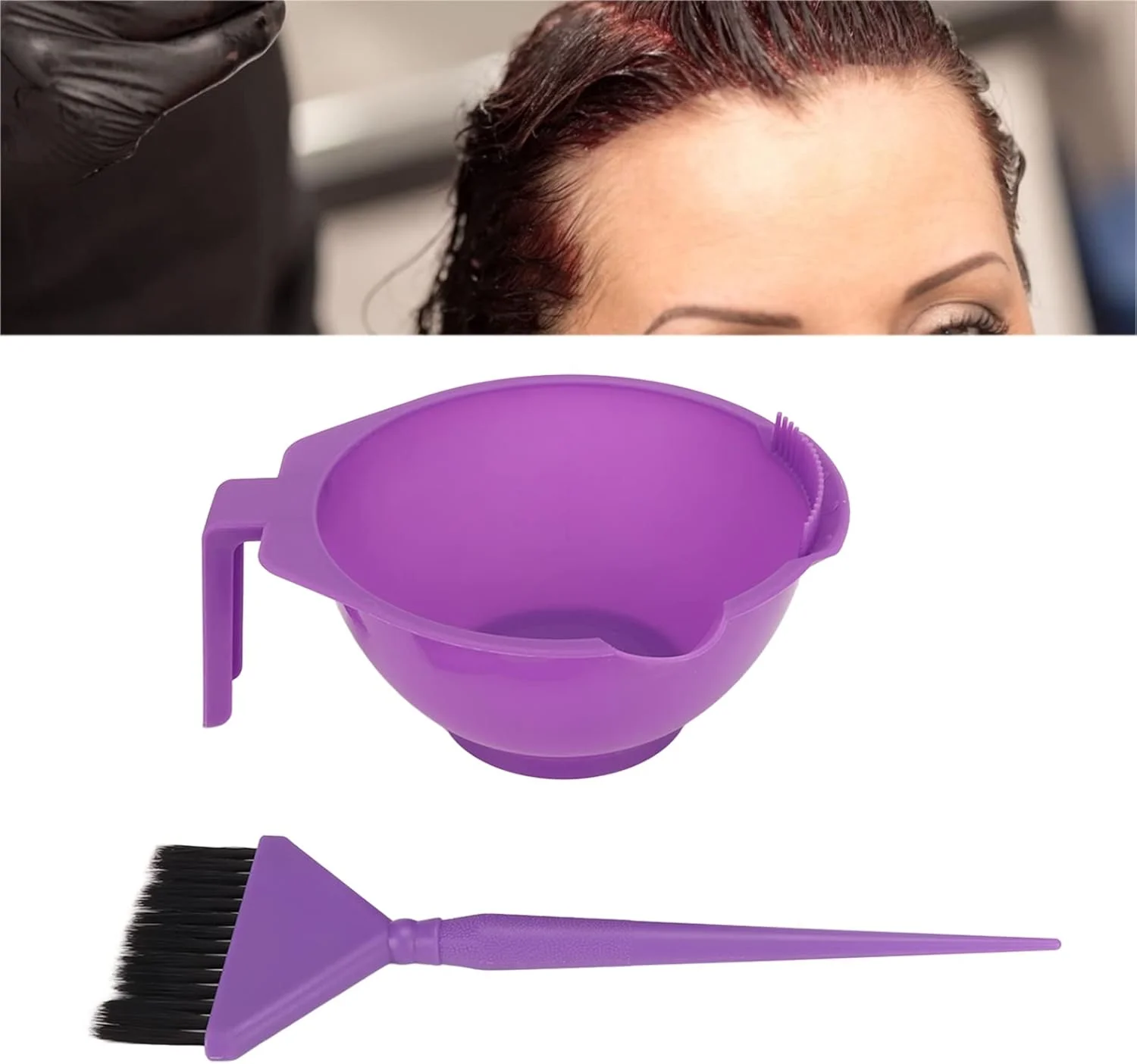 مجموعه برس رنگ مو TMISHION، شامل کاسه رنگ مو، 2 عدد برس رنگ مو و کاسه رنگ مو برای رنگ کردن مو در خانه مجموعه برس رنگ مو TMISHION، شامل کاسه رنگ مو، 2 عدد برس رنگ مو و کاسه رنگ مو برای رنگ کردن مو در خانه