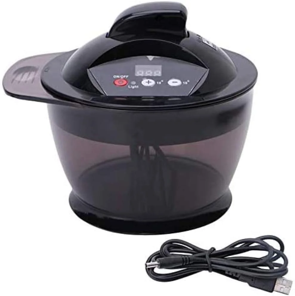 زایزای کاسه رنگ موی برقی جدید، ابزار پلاستیکی شیکر رنگ موی DIY، میکسر اتوماتیک رنگ مو، مخلوط کن رنگ حرفه ای گِل مو، مناسب سالن آرایشگری، 320 میلی لیتر زایزای کاسه رنگ موی برقی جدید، ابزار پلاستیکی شیکر رنگ موی DIY، میکسر اتوماتیک رنگ مو، مخلوط کن رنگ حرفه ای گِل مو، مناسب سالن آرایشگری، 320 میلی لیتر