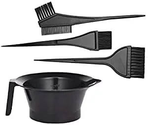 ست برس رنگ مو ودتیک، شامل 4 عدد برس رنگ مو پلاستیکی، شانه رنگ مو، کاسه ترکیب رنگ مو و پیش بند رنگ مو ست برس رنگ مو ودتیک، شامل 4 عدد برس رنگ مو پلاستیکی، شانه رنگ مو، کاسه ترکیب رنگ مو و پیش بند رنگ مو