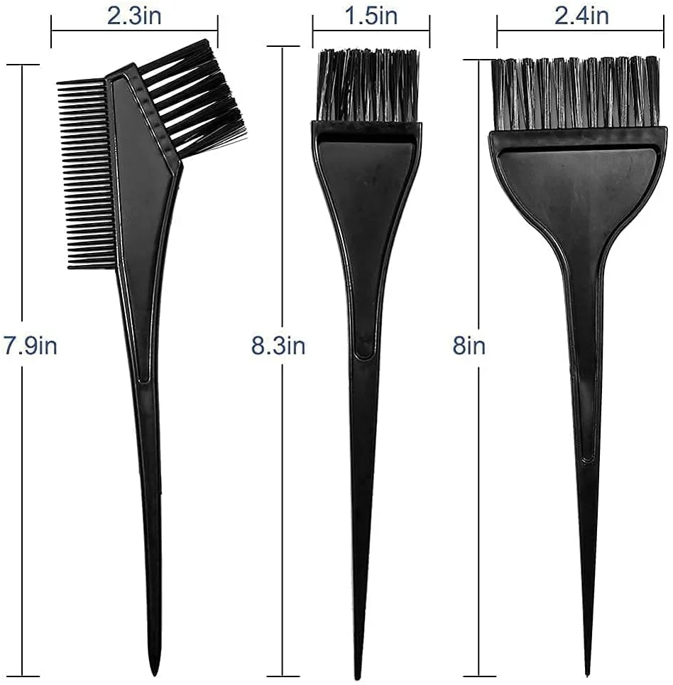 ست برس رنگ مو ودتیک، شامل 4 عدد برس رنگ مو پلاستیکی، شانه رنگ مو، کاسه ترکیب رنگ مو و پیش بند رنگ مو ست برس رنگ مو ودتیک، شامل 4 عدد برس رنگ مو پلاستیکی، شانه رنگ مو، کاسه ترکیب رنگ مو و پیش بند رنگ مو