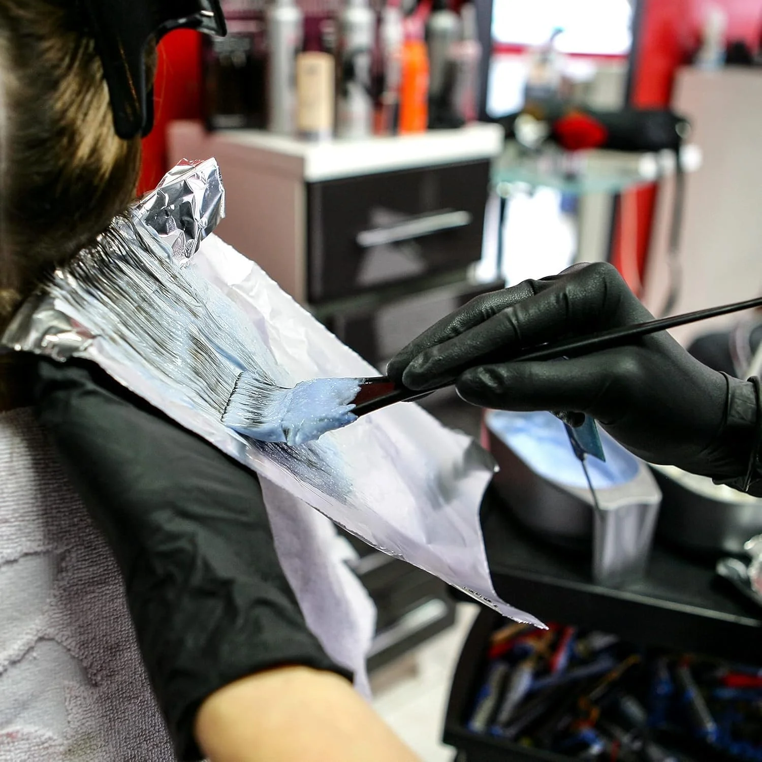 مجموعه برس رنگ مو VARHHUXHA، 9 تکه لوازم جانبی رنگ مو، ابزار رنگ مو با شانه برس، برس رنگ آمیزی، کاسه رنگ مو، گیره مو، دستکش، برای کیت رنگ موی DIY سالن مجموعه برس رنگ مو VARHHUXHA، 9 تکه لوازم جانبی رنگ مو، ابزار رنگ مو با شانه برس، برس رنگ آمیزی، کاسه رنگ مو، گیره مو، دستکش، برای کیت رنگ موی DIY سالن