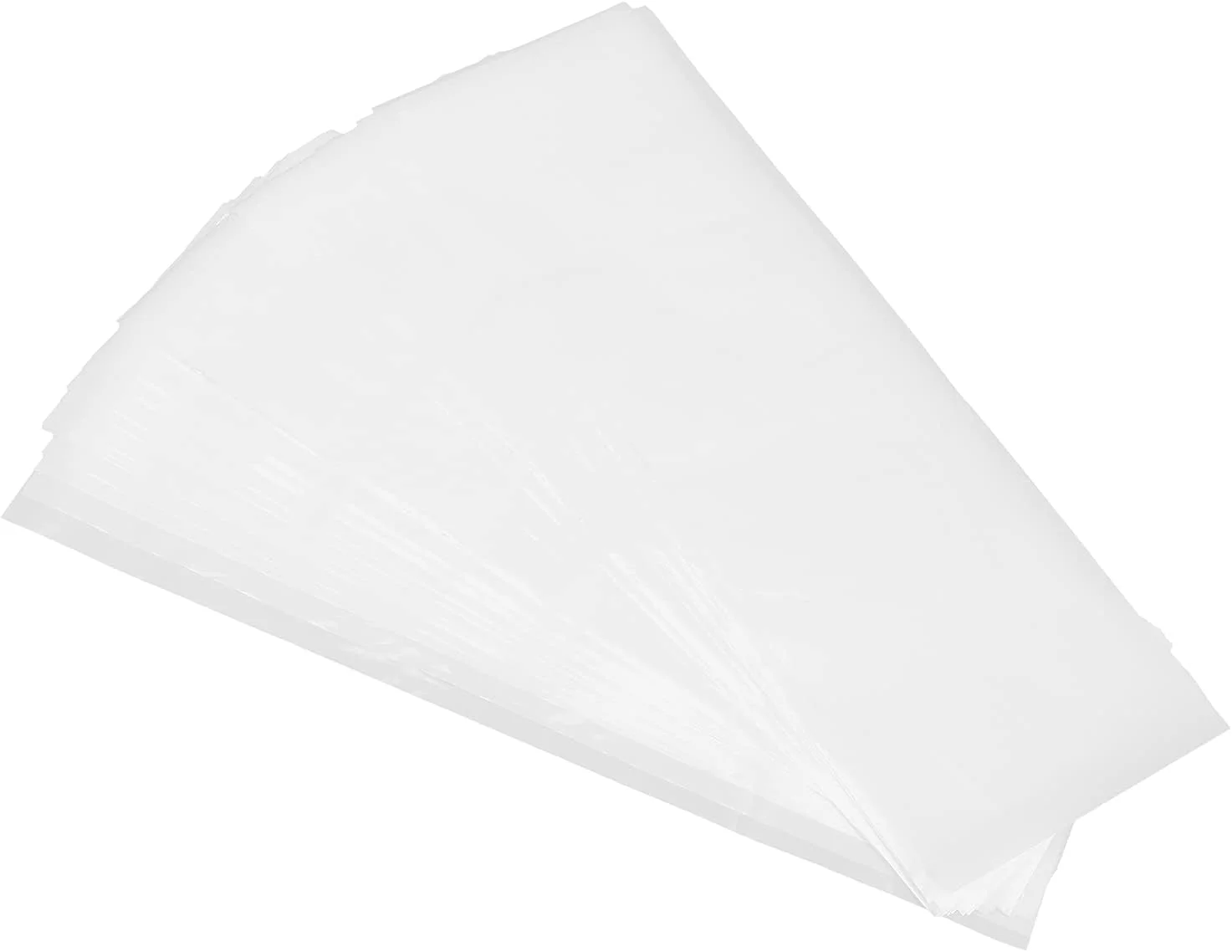 زد‌چائو 100 عدد نوار کاغذی مش برای رنگ کردن مو، کاغذ رنگ مو پلاستیکی، نوارهای کاغذی حرفه ای رنگ مو