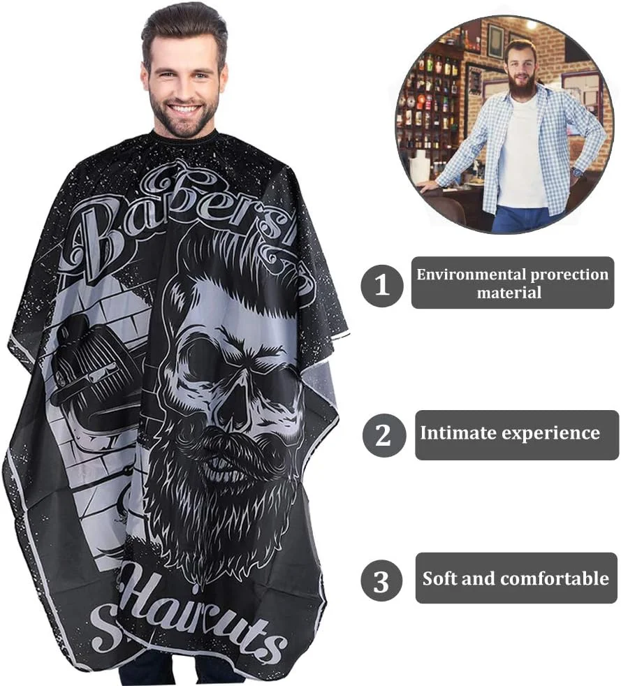 پیشبند آرایشگری ZJchao ضد الکتریسیته ساکن مناسب برای اصلاح مو، ریش تراشی، ضد آب و ضد روغن پیشبند آرایشگری ZJchao ضد الکتریسیته ساکن مناسب برای اصلاح مو، ریش تراشی، ضد آب و ضد روغن