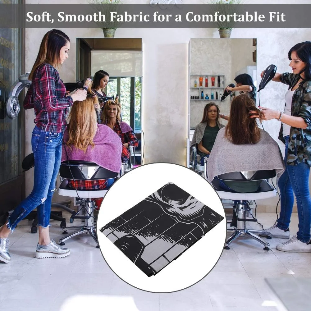 پیشبند آرایشگری ZJchao ضد الکتریسیته ساکن مناسب برای اصلاح مو، ریش تراشی، ضد آب و ضد روغن پیشبند آرایشگری ZJchao ضد الکتریسیته ساکن مناسب برای اصلاح مو، ریش تراشی، ضد آب و ضد روغن