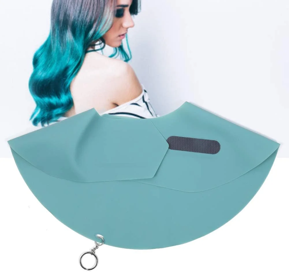 شال سیلیکونی گردن برای رنگ مو، اصلاح موی مردانه و زنانه (پارچه اصلاح مو)