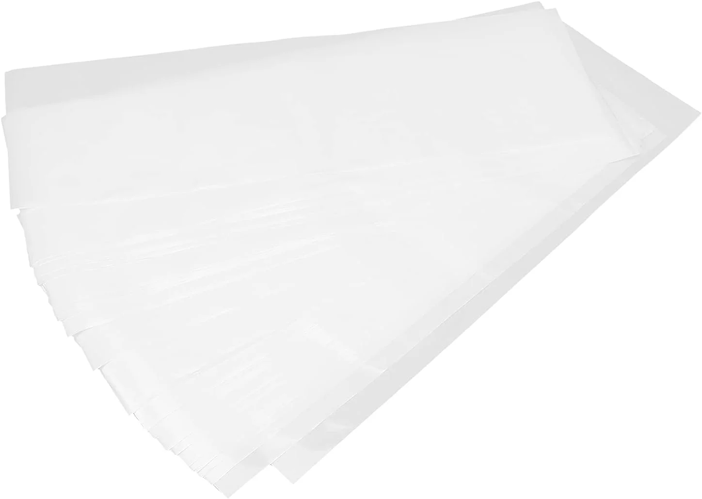 کاغذ رنگ مو پلاستیکی قابل شستشو Jiawu، 100 عددی، ورق رنگ مو، نوارهای هایلایت قابل استفاده مجدد برای متخصصان سالن