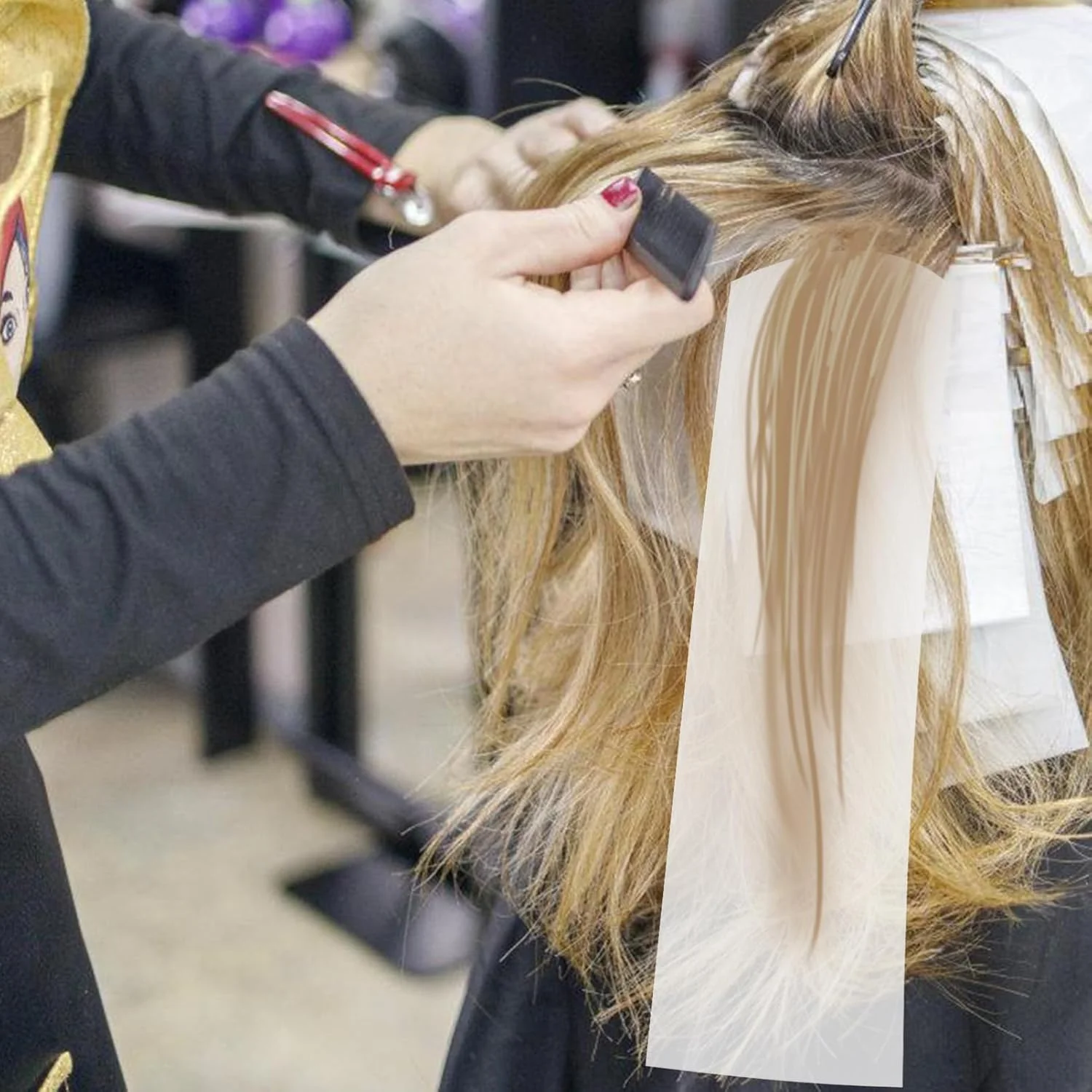 ورق رنگ مو اف آرکالر، کاغذ رنگ مو، نوارهای کاغذی رنگ مو، کاغذ جداسازی هایلایت، کیت کاغذ پرم سالن برای آرایشگاه ورق رنگ مو اف آرکالر، کاغذ رنگ مو، نوارهای کاغذی رنگ مو، کاغذ جداسازی هایلایت، کیت کاغذ پرم سالن برای آرایشگاه