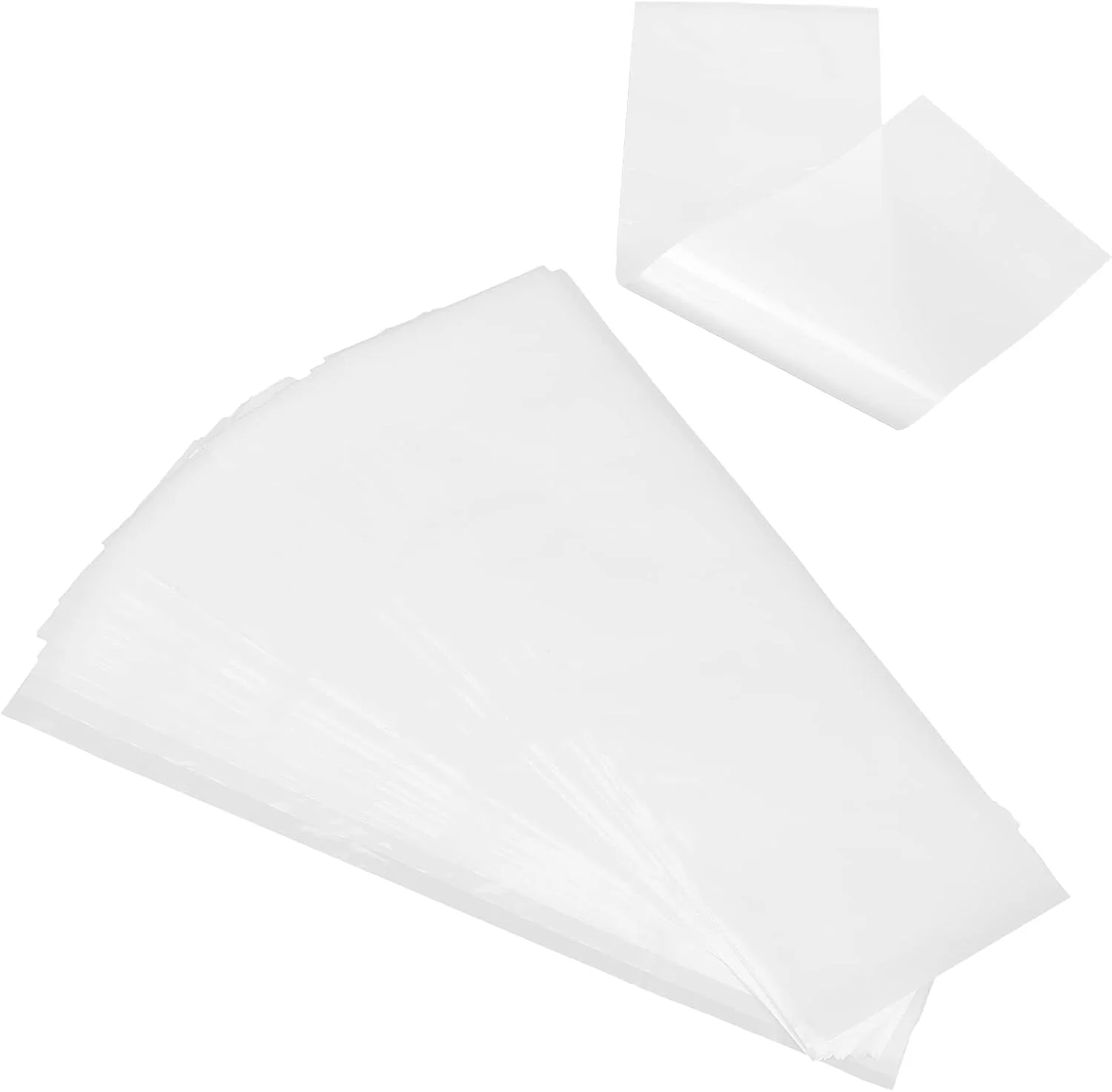 کاغذ رنگ مو پلاستیکی قابل شستشو Jiawu، 100 عددی، ورق رنگ مو، نوارهای هایلایت قابل استفاده مجدد برای متخصصان سالن کاغذ رنگ مو پلاستیکی قابل شستشو Jiawu، 100 عددی، ورق رنگ مو، نوارهای هایلایت قابل استفاده مجدد برای متخصصان سالن