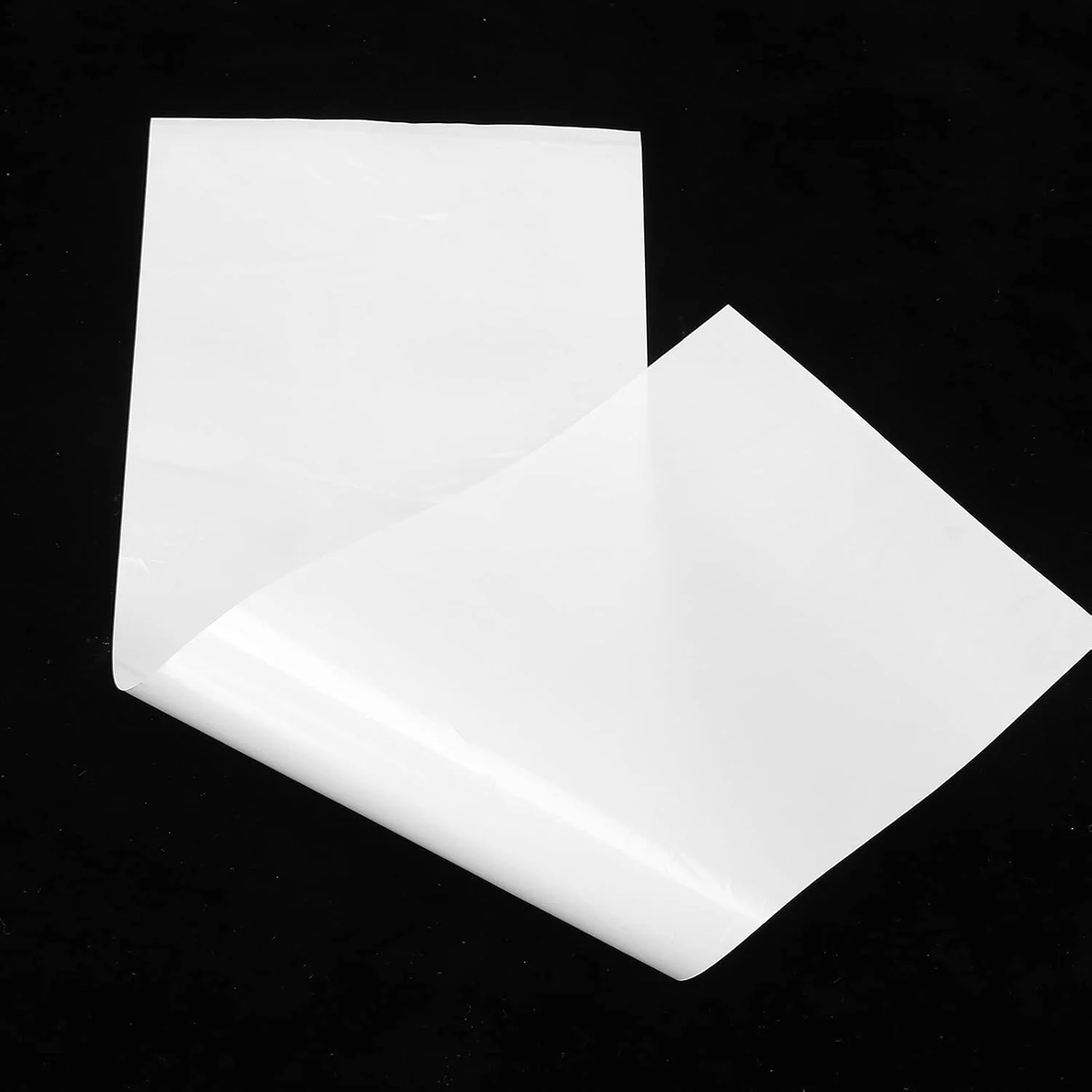 ورق رنگ مو Haofy، ورق رنگ آمیزی مو، نوارهای هایلایت، ABS شفاف قابل استفاده مجدد برای سالن و خانه، 100 عدد، قابل شستشو و برش به اندازه دلخواه