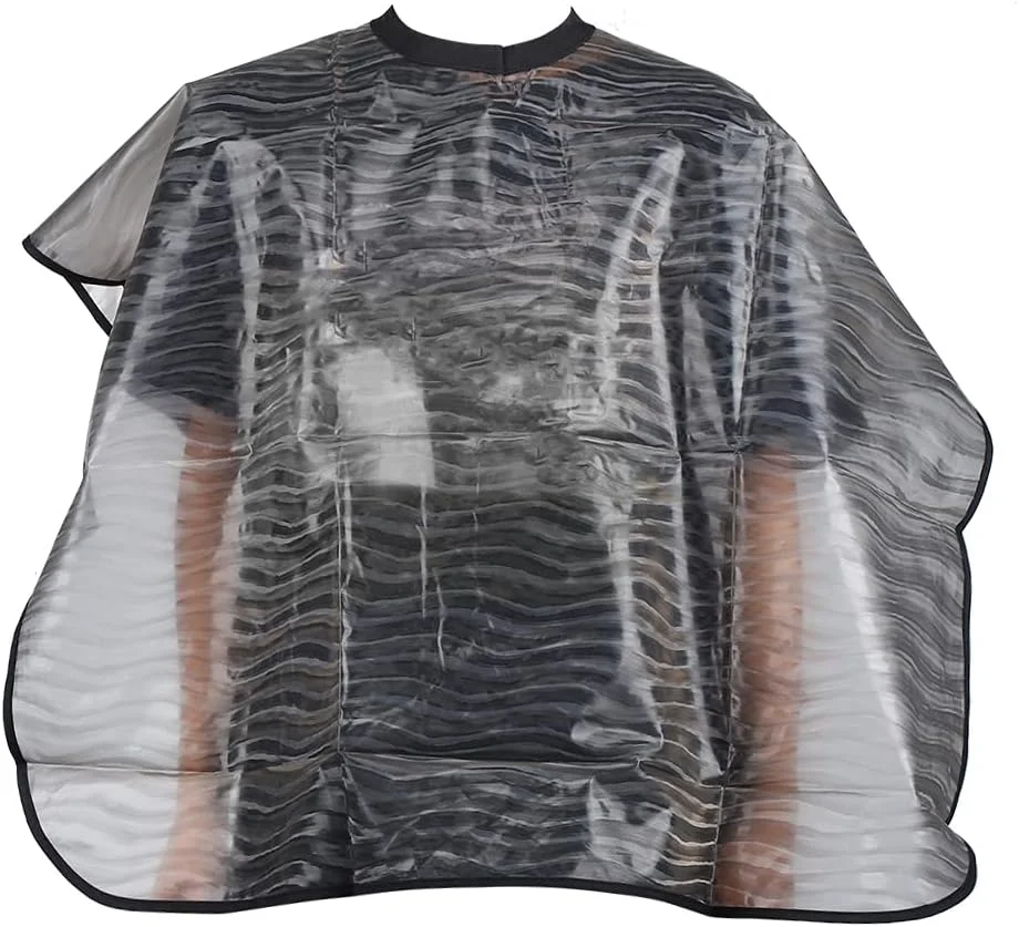 شال کوتاهی موی خاکستری شیک برای رنگ کردن مو، شنل آرایشگری ضد الکتریسیته ساکن با ظرافت بالا، برای استفاده شخصی در سالن زیبایی (خاکستری) شال کوتاهی موی خاکستری شیک برای رنگ کردن مو، شنل آرایشگری ضد الکتریسیته ساکن با ظرافت بالا، برای استفاده شخصی در سالن زیبایی (خاکستری)