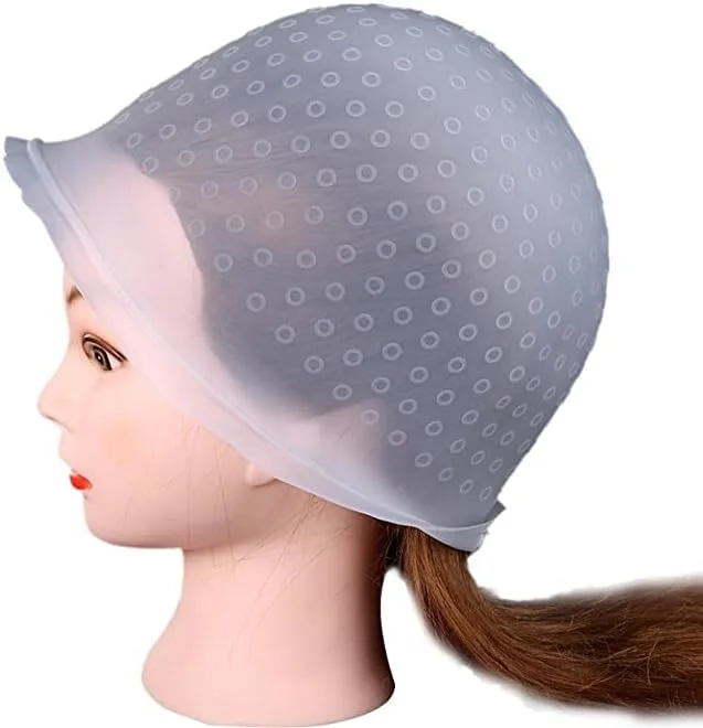 کلاه مش سوزنی، کلاه رنگ موی هایلایت حرفه ای سالن، قابل استفاده مجدد به همراه قلاب (شفاف) کلاه مش سوزنی، کلاه رنگ موی هایلایت حرفه ای سالن، قابل استفاده مجدد به همراه قلاب (شفاف)