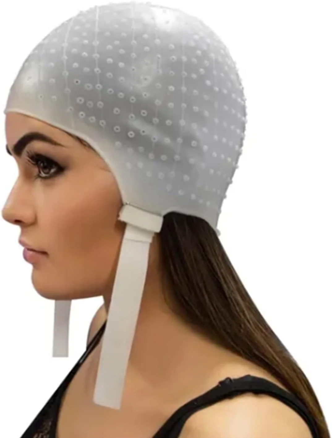 کلاه مش مو سیلیکونی، کلاه رنگ مو سیلیکونی قابل استفاده مجدد، انعطاف پذیر، با کشسانی بالا، کلاه رنگ مو تاشو کلاه مش مو سیلیکونی، کلاه رنگ مو سیلیکونی قابل استفاده مجدد، انعطاف پذیر، با کشسانی بالا، کلاه رنگ مو تاشو