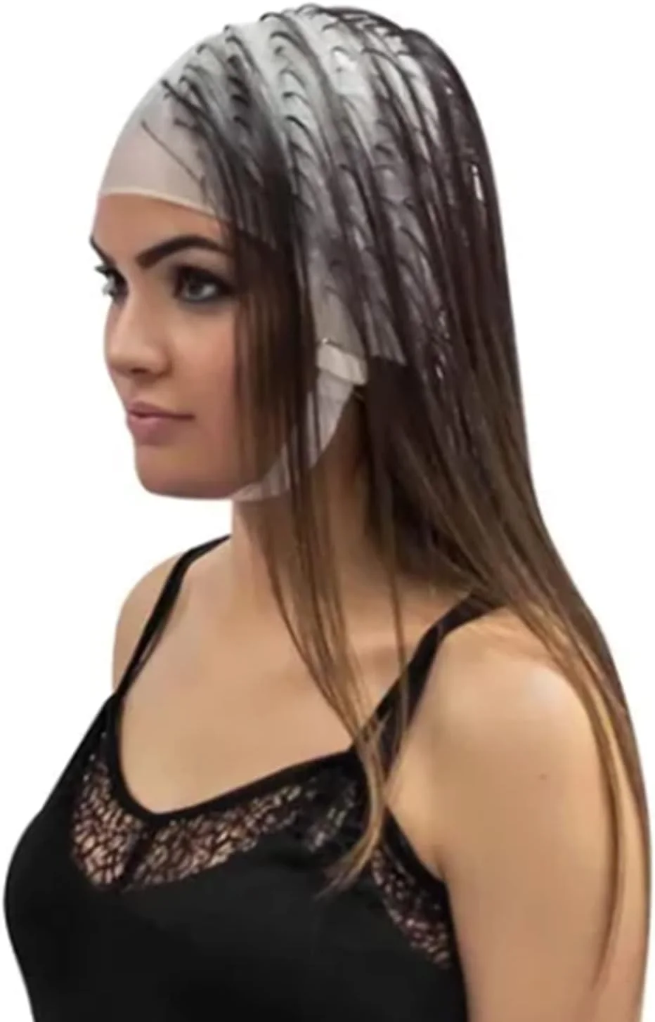 کلاه مش مو سیلیکونی، کلاه رنگ مو سیلیکونی قابل استفاده مجدد، انعطاف پذیر، با کشسانی بالا، کلاه رنگ مو تاشو کلاه مش مو سیلیکونی، کلاه رنگ مو سیلیکونی قابل استفاده مجدد، انعطاف پذیر، با کشسانی بالا، کلاه رنگ مو تاشو