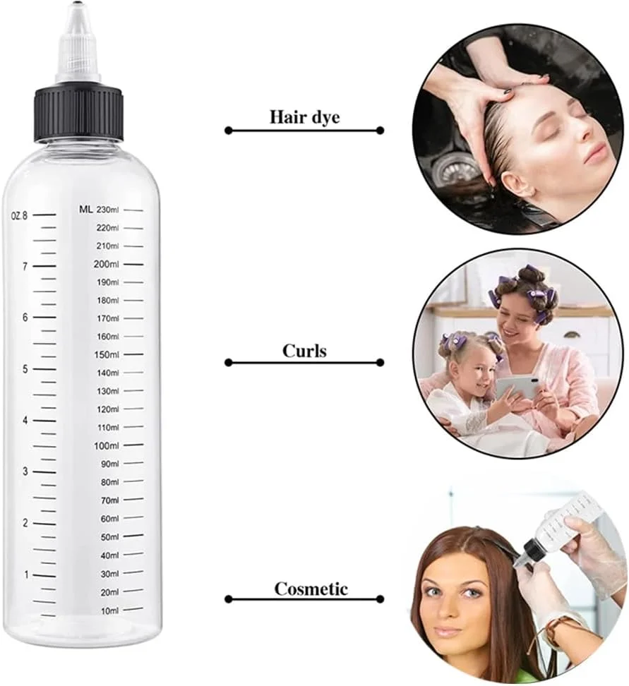 تئوکات بسته 5 عددی بطری فشاری 230 میلی لیتر، بطری اپلیکاتور مو، بطری های فشاری پلاستیکی شفاف با مقیاس، بطری سس، بطری فشاری برای نقاشی، صنایع دستی، آشپزخانه، آرایشگاه تئوکات بسته 5 عددی بطری فشاری 230 میلی لیتر، بطری اپلیکاتور مو، بطری های فشاری پلاستیکی شفاف با مقیاس، بطری سس، بطری فشاری برای نقاشی، صنایع دستی، آشپزخانه، آرایشگاه