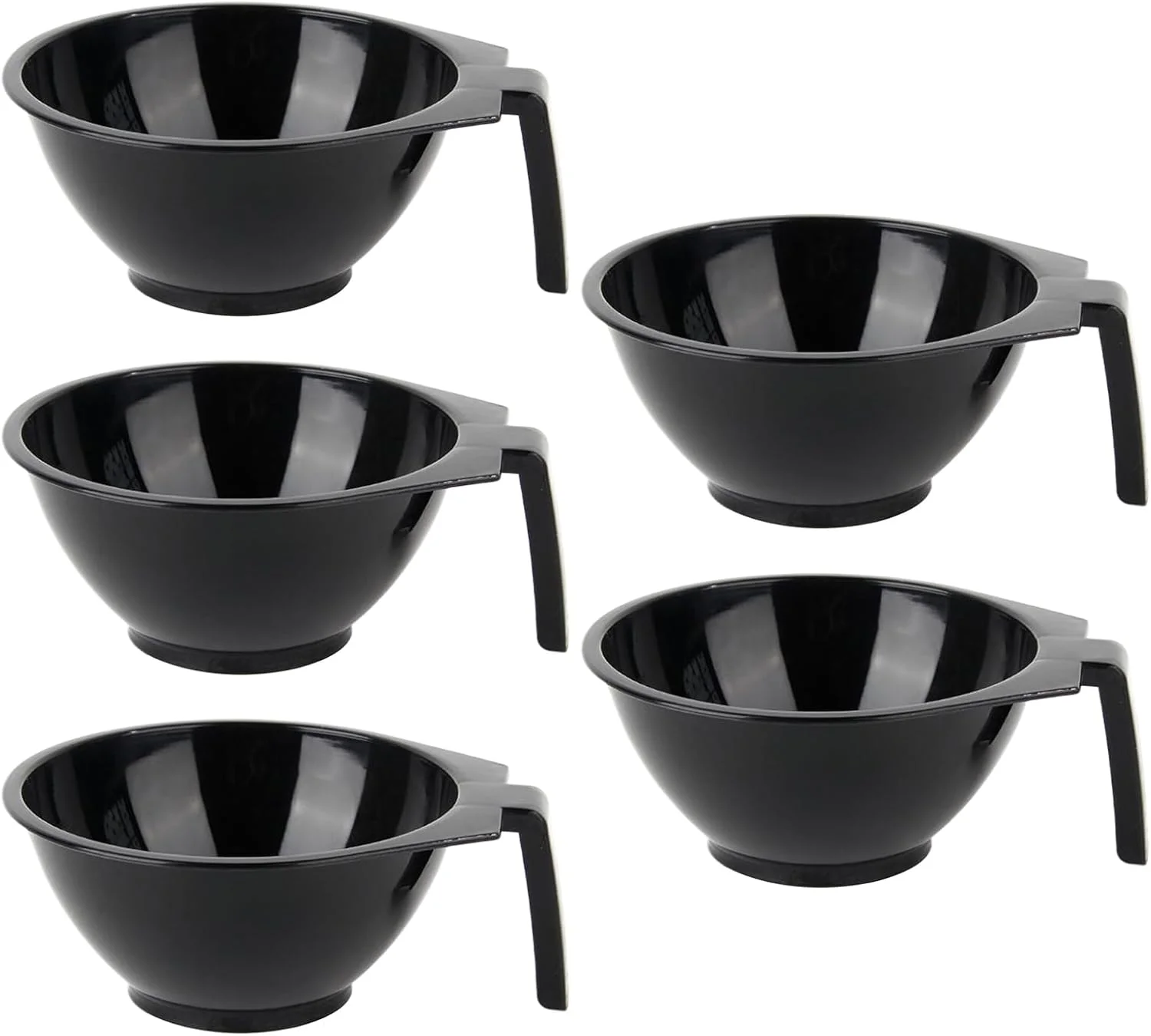 کاسه رنگ مو - کاسه مخلوط رنگ حرفه ای سالن | ظرفیت بزرگ، لوازم جانبی رنگ آمیزی قابل انباشت برای متخصصان، علاقه مندان و بزرگسالان