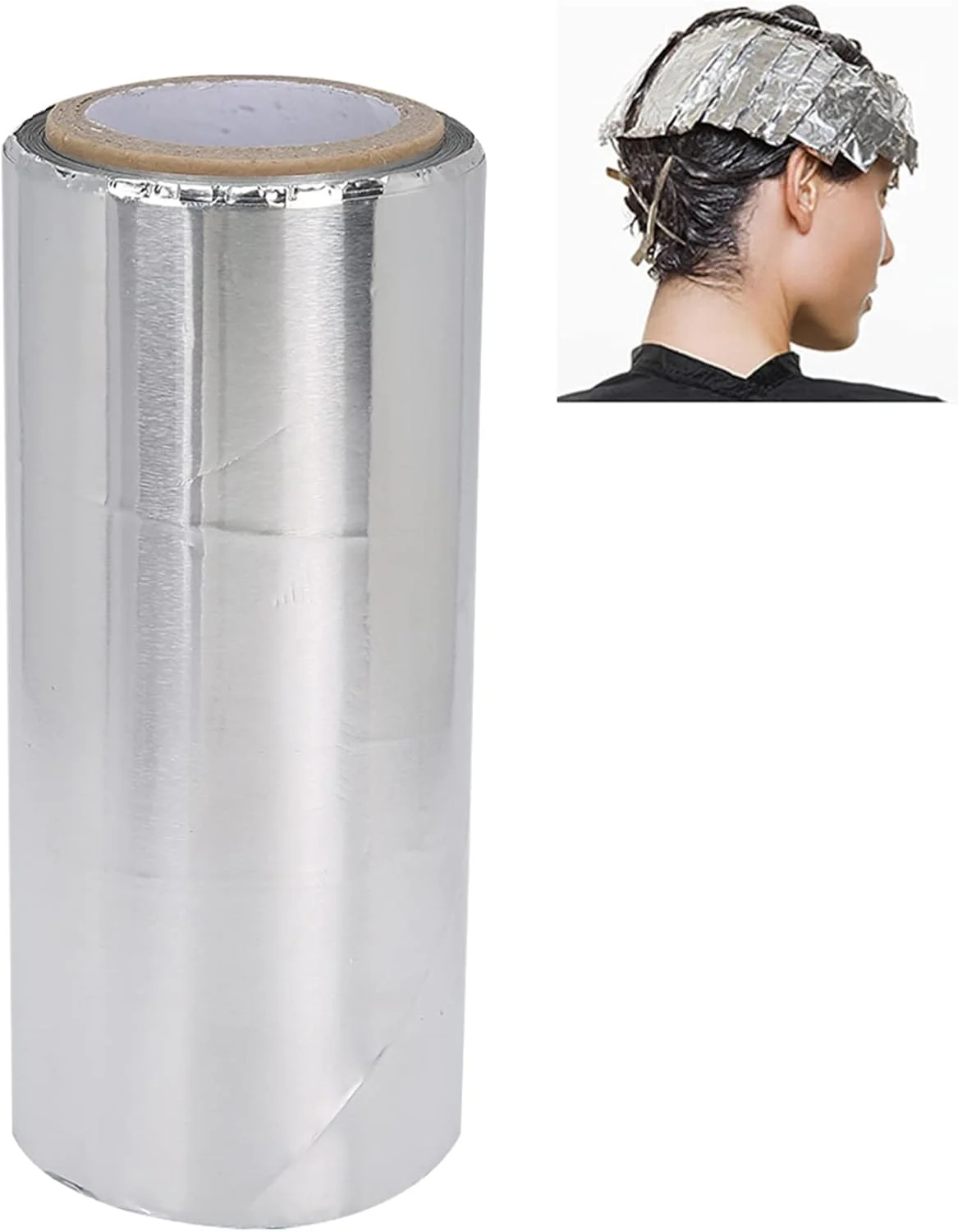 ورق های هایلایت مو 13×7×6 مناسب آرایشگر، فویل آلومینیومی، آرایشگاه، رنگ موی دائم، ورقه ای، ابزار حالت دهی مو