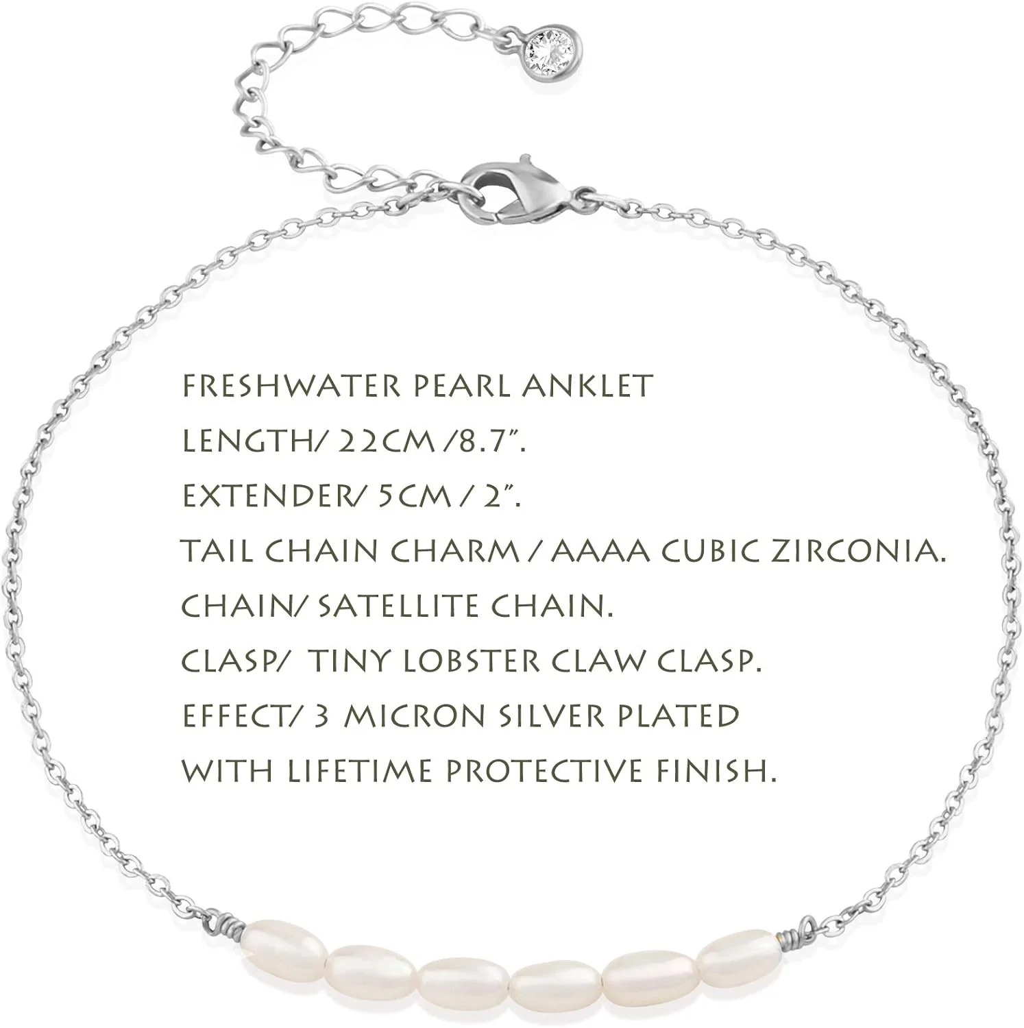 پابند مروارید آب شیرین، نقره استرلینگ با روکش طلای 14 عیار، مروارید بوهمی ظریف دست ساز، مهره دار، جذاب، زنجیر پا، پابند ساحلی برای زنان پابند مروارید آب شیرین، نقره استرلینگ با روکش طلای 14 عیار، مروارید بوهمی ظریف دست ساز، مهره دار، جذاب، زنجیر پا، پابند ساحلی برای زنان