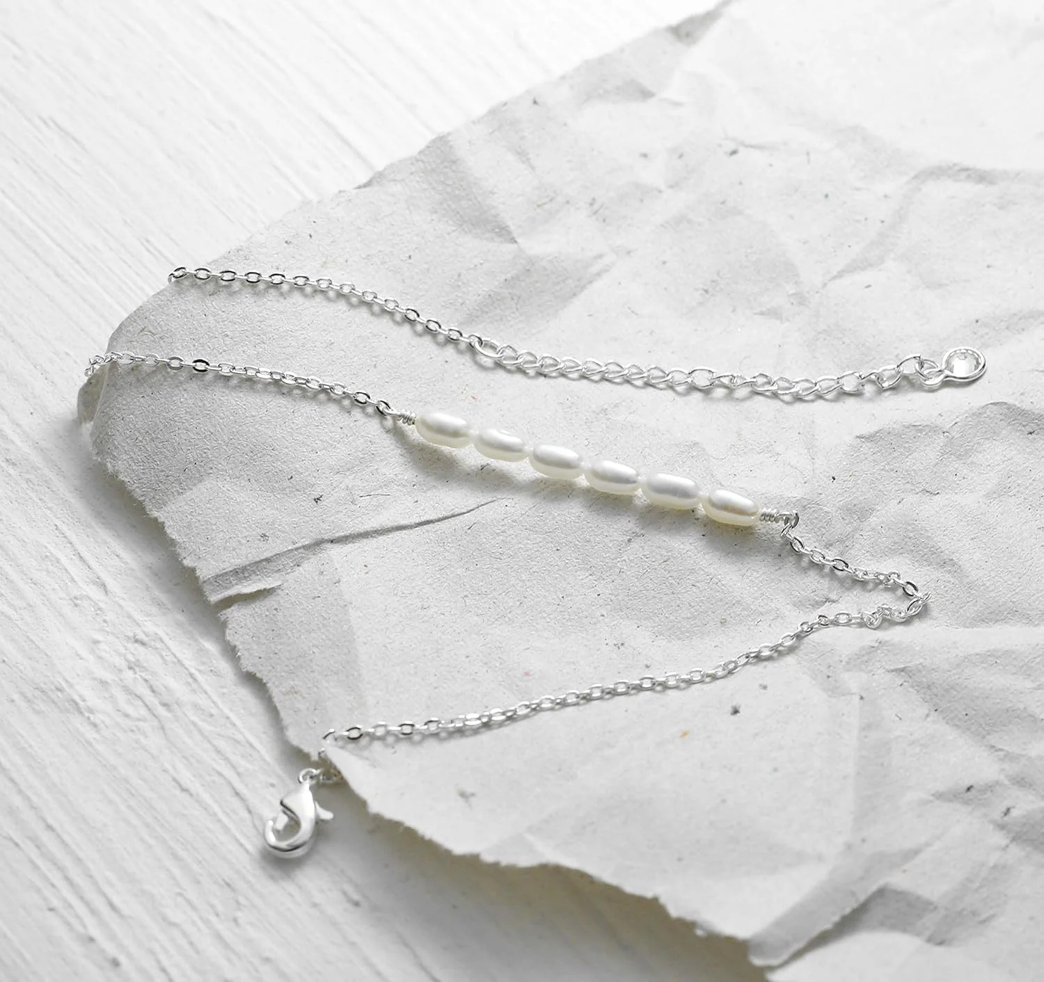 پابند مروارید آب شیرین، نقره استرلینگ با روکش طلای 14 عیار، مروارید بوهمی ظریف دست ساز، مهره دار، جذاب، زنجیر پا، پابند ساحلی برای زنان پابند مروارید آب شیرین، نقره استرلینگ با روکش طلای 14 عیار، مروارید بوهمی ظریف دست ساز، مهره دار، جذاب، زنجیر پا، پابند ساحلی برای زنان