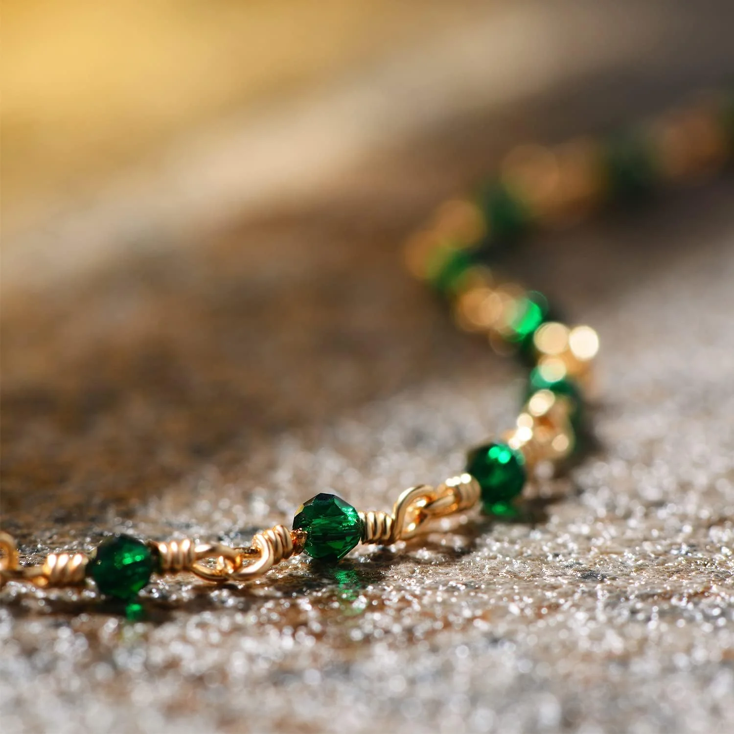 خلخال طلایی چشم نظر Mevecco، روکش طلای 14 عیار، زنجیر پای ستاره ای کوچک و ظریف ساحلی بوهمی، خلخال زنجیره ای مهره ای نقره ای برای زنان، زیرکونیای مکعبی، زیرکونیای سبز (AK3-زیرکونیای سبز) خلخال طلایی چشم نظر Mevecco، روکش طلای 14 عیار، زنجیر پای ستاره ای کوچک و ظریف ساحلی بوهمی، خلخال زنجیره ای مهره ای نقره ای برای زنان، زیرکونیای مکعبی، زیرکونیای سبز (AK3-زیرکونیای سبز)