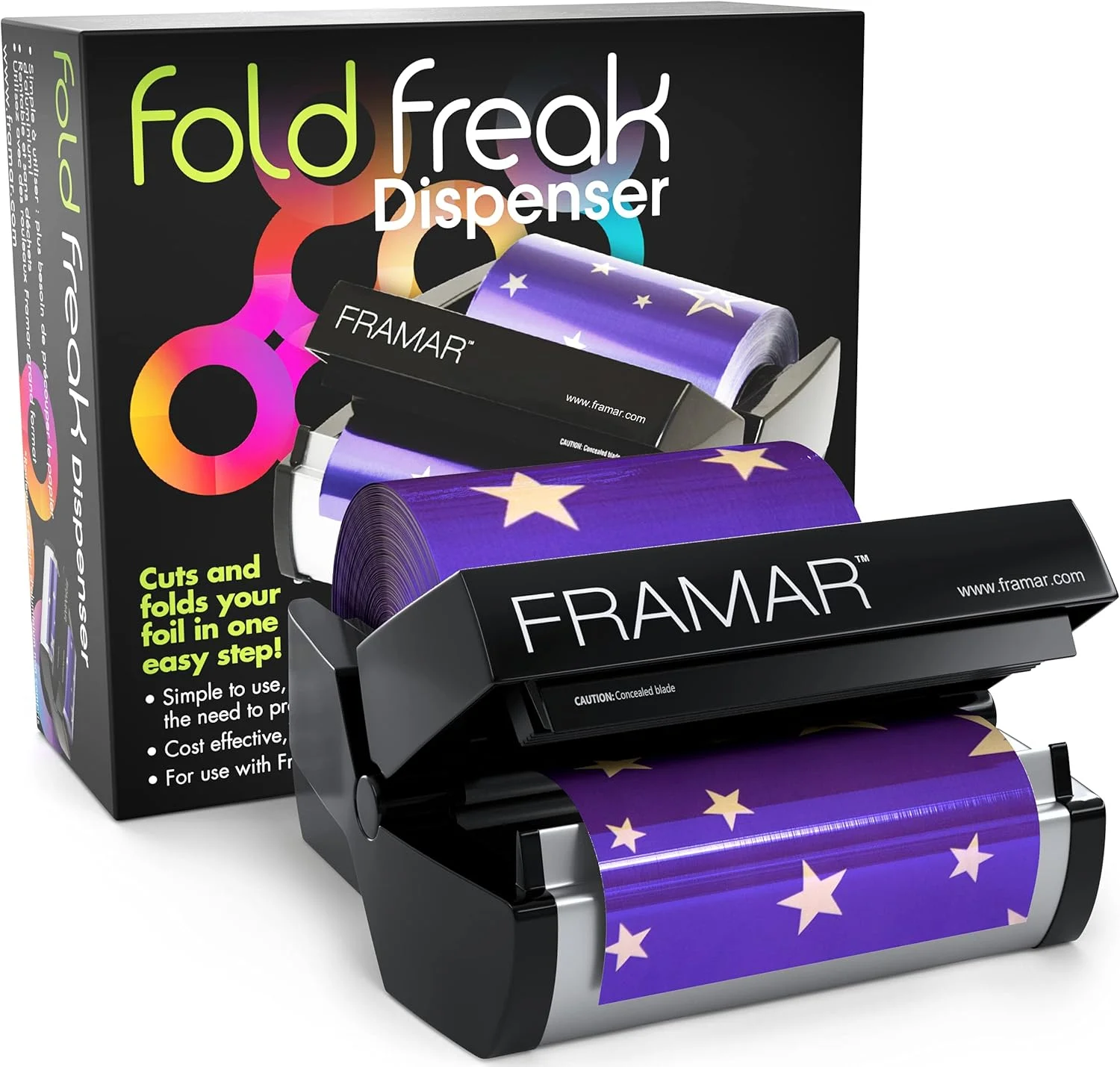 دیسپنسر فویل Framar Fold Freak برای فویل آلومینیومی، فویل مو