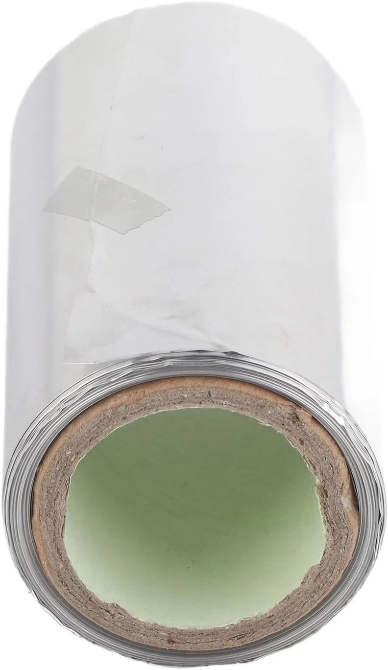 رول فویل آلومینیومی، فویل آلومینیومی آرایشگری، با طرح های سوراخ دار 30 متری برای هایلایت، فر کردن و رنگ کردن مو