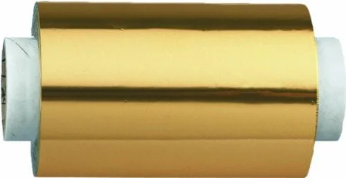 فویل مو آلومینیومی طلایی Fripac-Medis، 150 × 12 سانتی متر