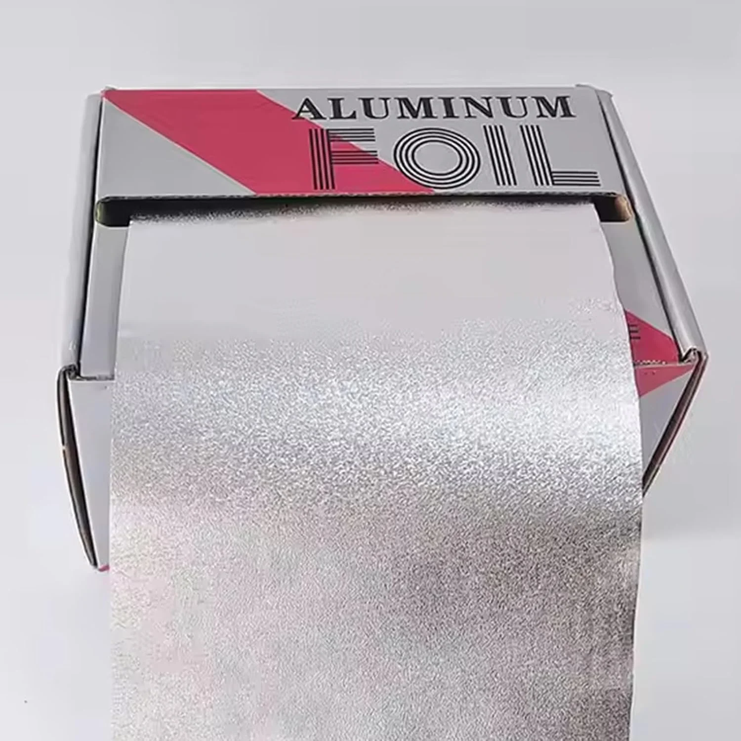 فویل هایلایت نقره ای برای آرایشگران - فویل آلومینیومی برجسته برای رنگ مو - رول حرفه ای با لبه برش - برای رنگ کردن، هایلایت، فر کردن و کاربردهای متنوع در سالن یا خانه - 50