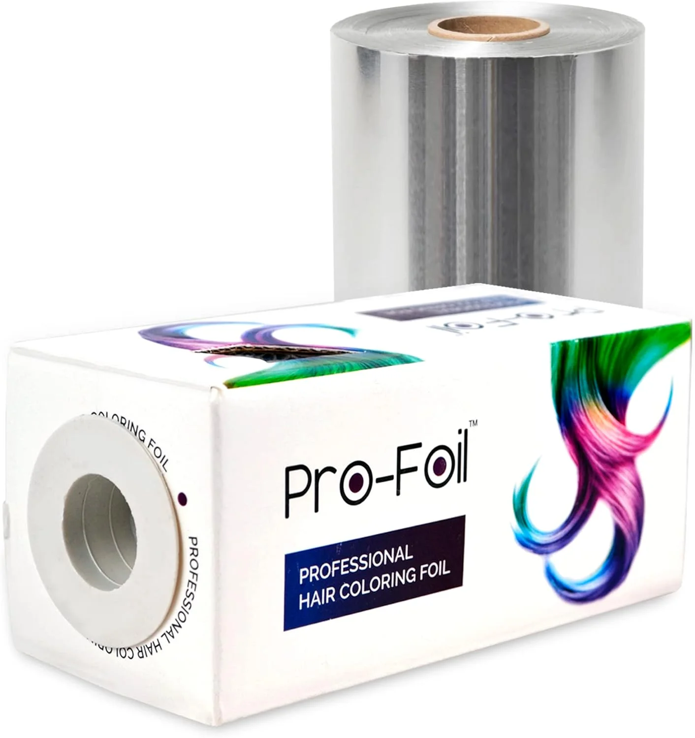 رول فویل هایلایت مو نقره ای جاست هوم 73 متر | برای هایلایت، دکلره و روشن کردن مو | آماده استفاده