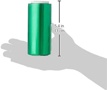 رول فویل آلومینیومی موی Fripac-Medis برای Wrapmaster 500، 50 متر در 12 سانتی متر، سبز