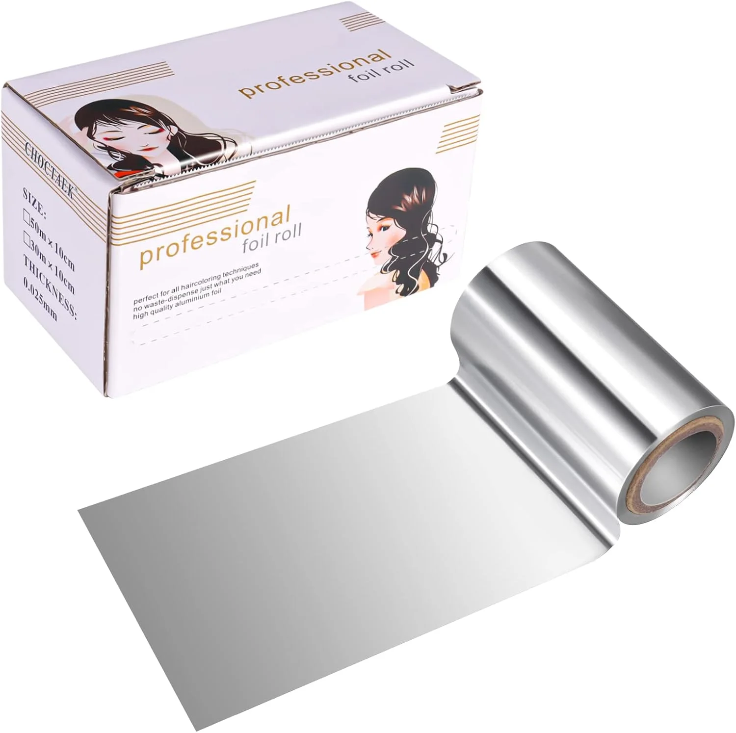 فویامپ یک بسته فویل موی نقره ای 15 متری، فویل آلومینیومی موی نقره ای برای هایلایت و رنگ کردن مو، رول فویل مو با عرض 10 سانتی متر، ابزار مدلینگ آرایشگاه (10 سانتی متر) فویامپ یک بسته فویل موی نقره ای 15 متری، فویل آلومینیومی موی نقره ای برای هایلایت و رنگ کردن مو، رول فویل مو با عرض 10 سانتی متر، ابزار مدلینگ آرایشگاه (10 سانتی متر)