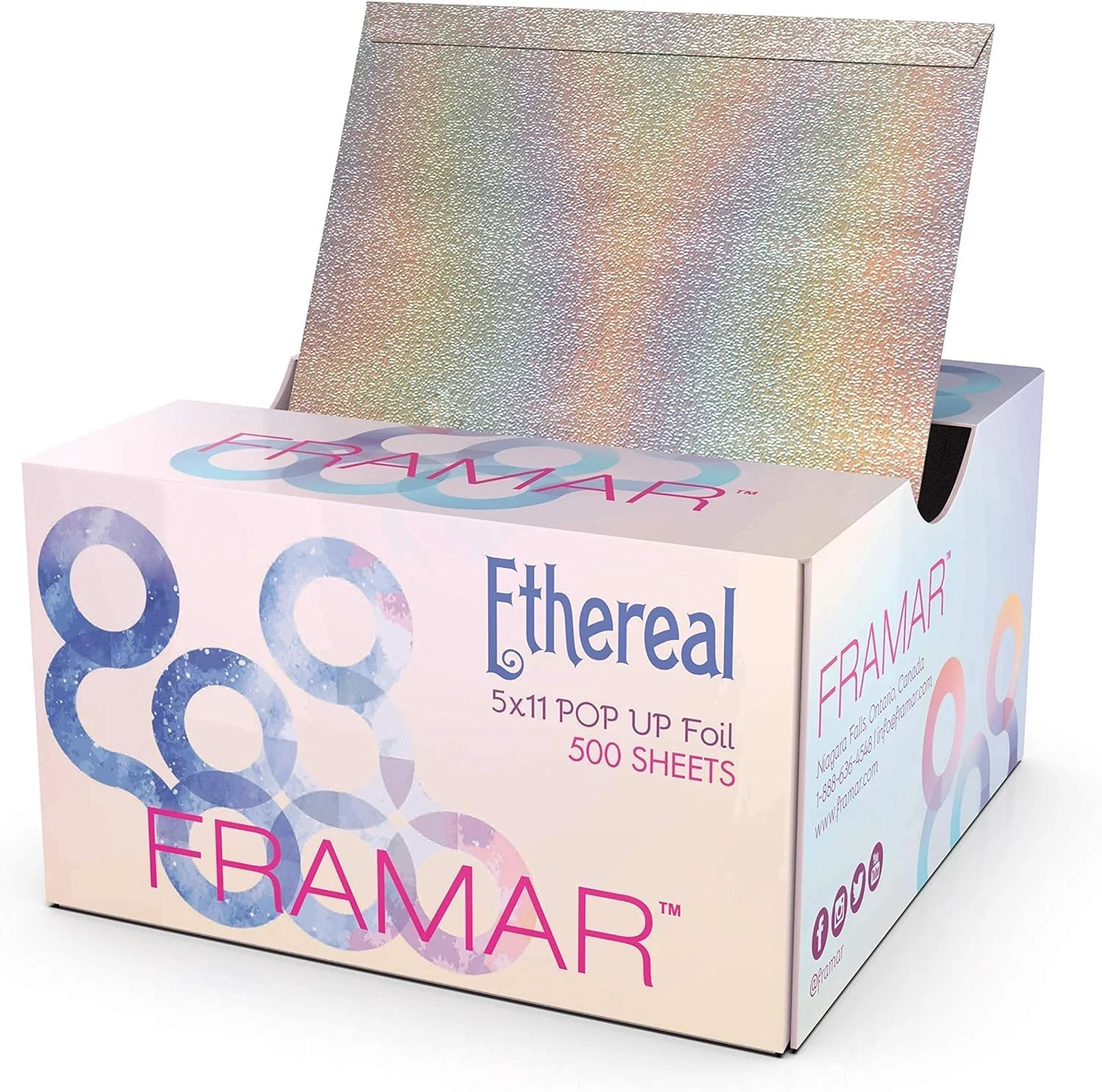 فویل پاپ آپ Framar Ethereal، 5x11 - 500 عدد