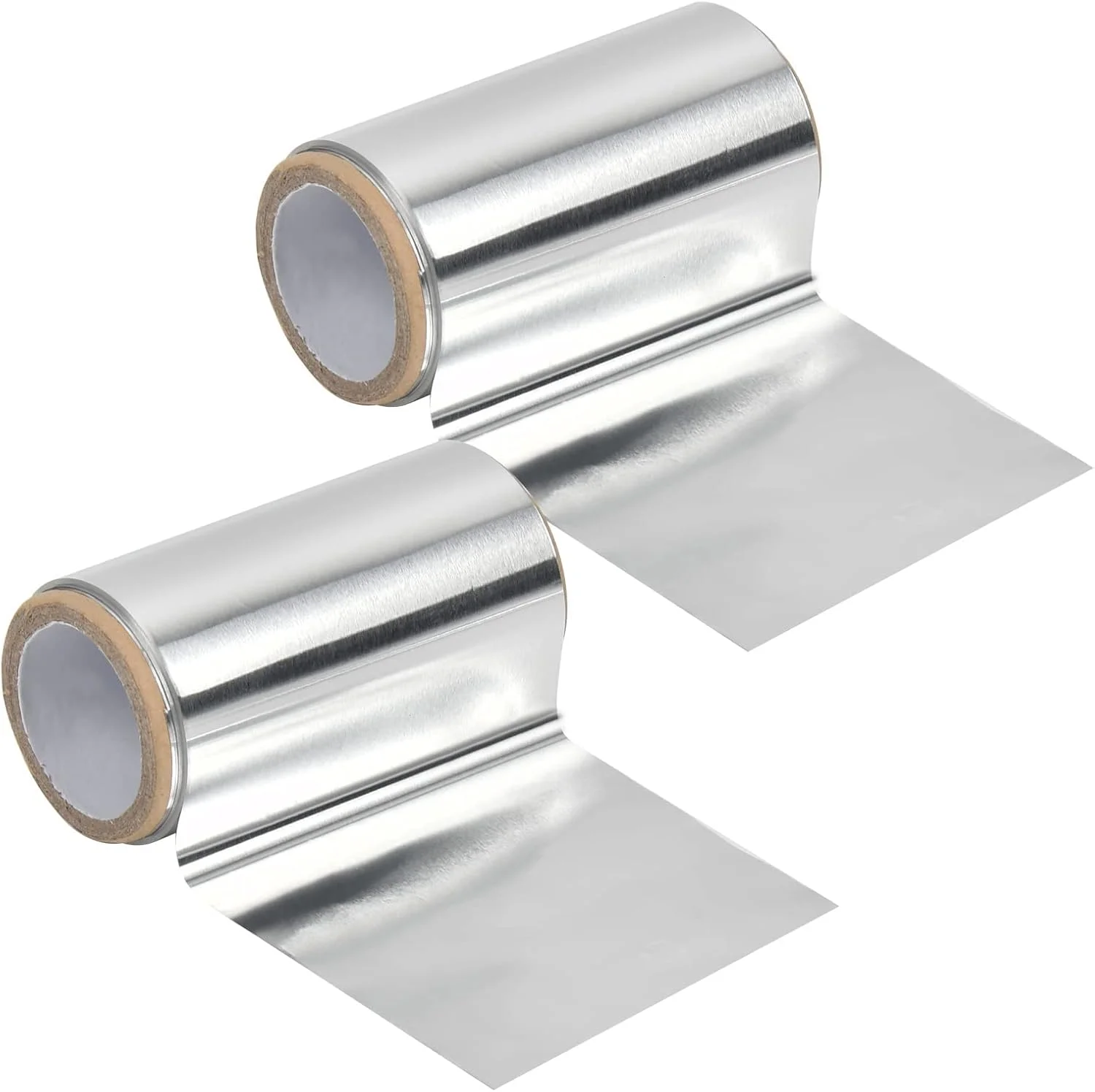 فویل آلومینیومی مو MAKINGTEC، فویل نقره ای برای هایلایت مو، ابزار حرفه ای آرایشگری برای رنگ و هایلایت مو (عرض 8.4 سانتی متر، طول 4 متر)