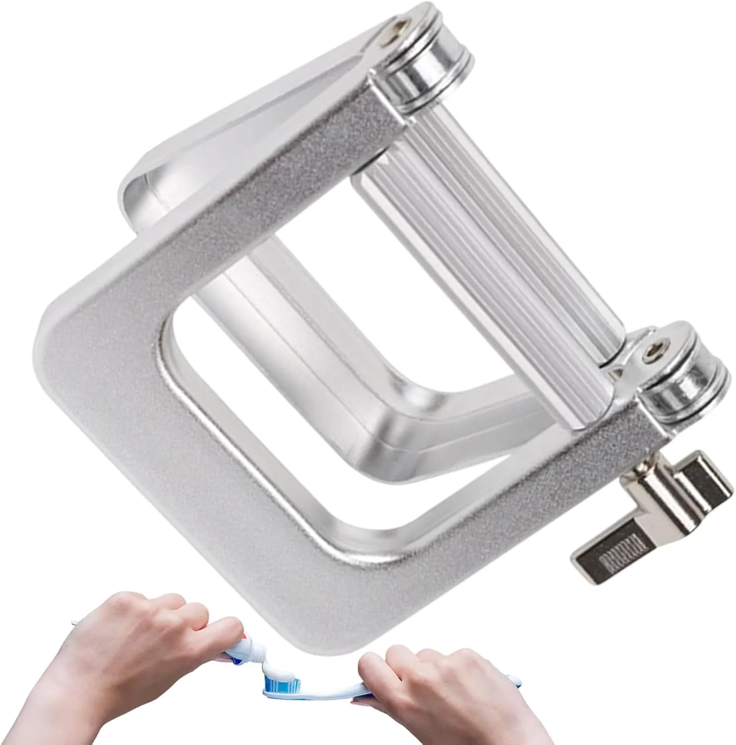 فشار دهنده تیوب - فشار دهنده خمیر دندان، لوازم جانبی حمام برای لوسیون، رنگ مو، پماد، رنگدانه، مناسب برای روشویی و کانتر حمام منزل