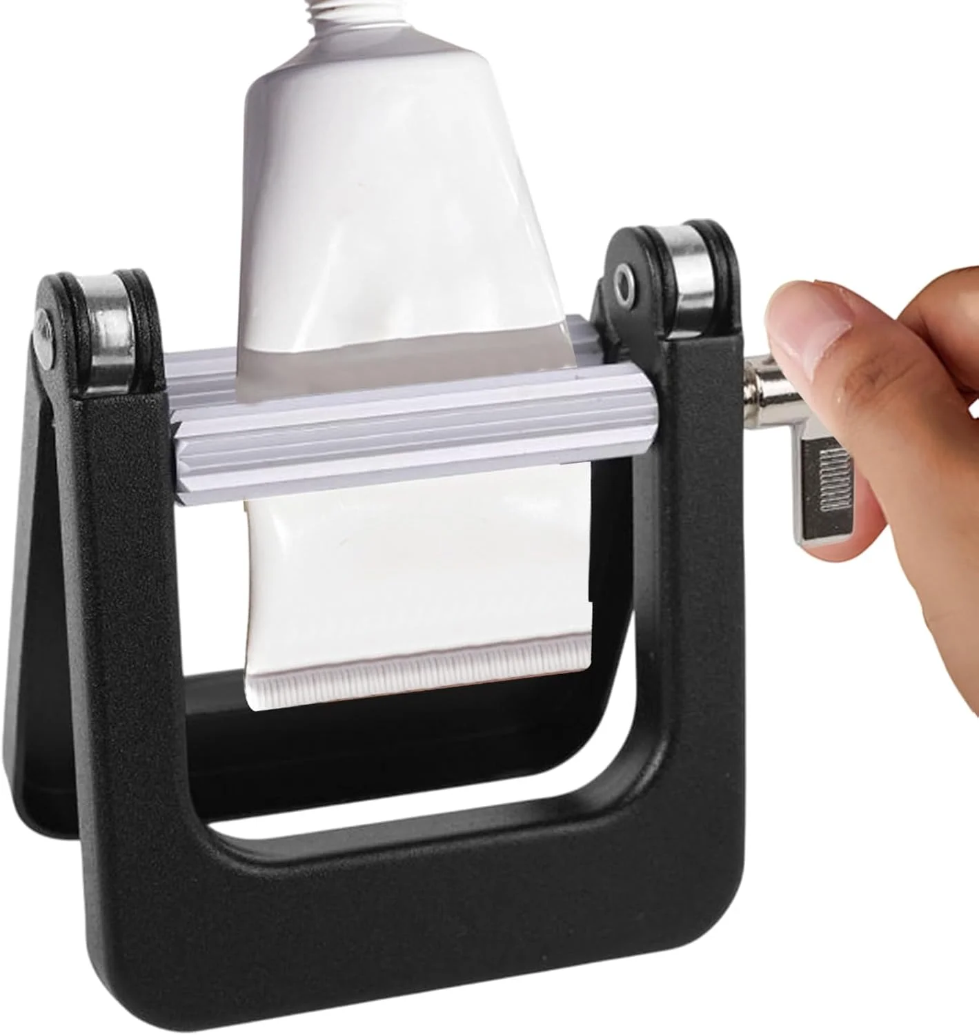 فشار دهنده خمیر دندان، گیره لوله رنگ مو، پخش کننده خمیر دندان - گیره آبکش صرفه جویی در فضا برای حمام، مناسب برای لوله های رنگ مو، لوسیون، رنگدانه، نرم کننده، مناسب برای مسافرت، سالن، استودیو و روشویی