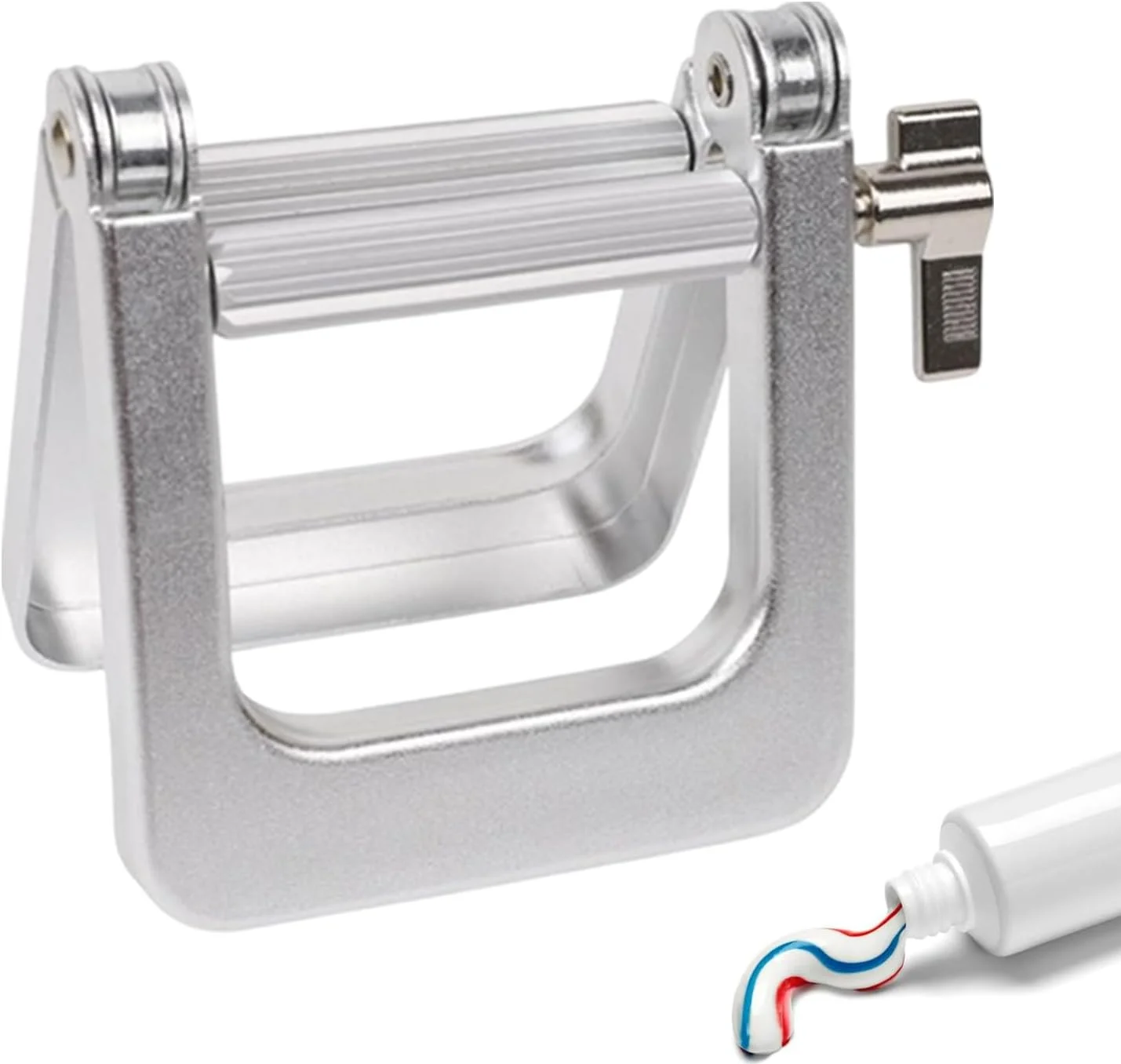 ابزار فشار دهنده تیوب - گیره تیوب رنگ مو، خمیر دندان - گیره چند منظوره فشار دهنده خمیر، لوازم جانبی حمام برای پماد، رنگ مو، منزل، مسافرت، سالن، استودیو، میز آرایش