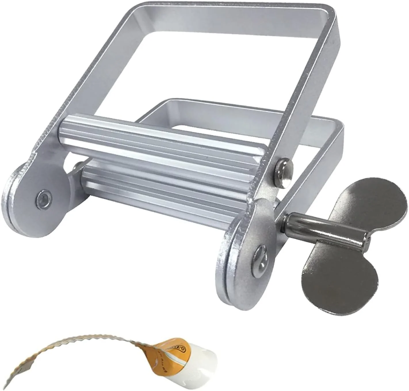 فشار دهنده خمیر دندان، فشار دهنده تیوپ، فشار دهنده تیوپ برای همه تیوپ ها، استیل ضد زنگ، فشار دهنده، خمیر دندان، آرایشگر، رنگ مو، کرم دست، ابزار اکسترودر لاک، غلتک تیوپ فلزی، رنگ مو