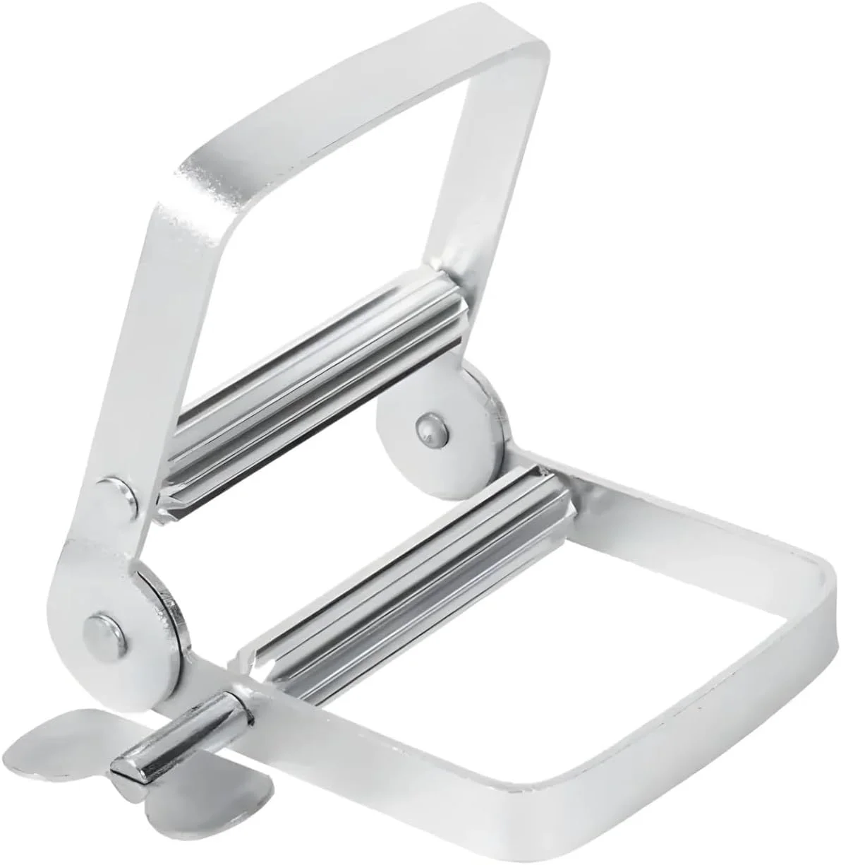 فشار دهنده دستی تیوب – کلید غلتکی آلیاژ آلومینیوم برای خمیر دندان، رنگ مو، کرم ها، لوسیون و تیوب های رنگ – ابزار چند منظوره، بادوام و قابل حمل برای استفاده در خانه، سالن و استودیو