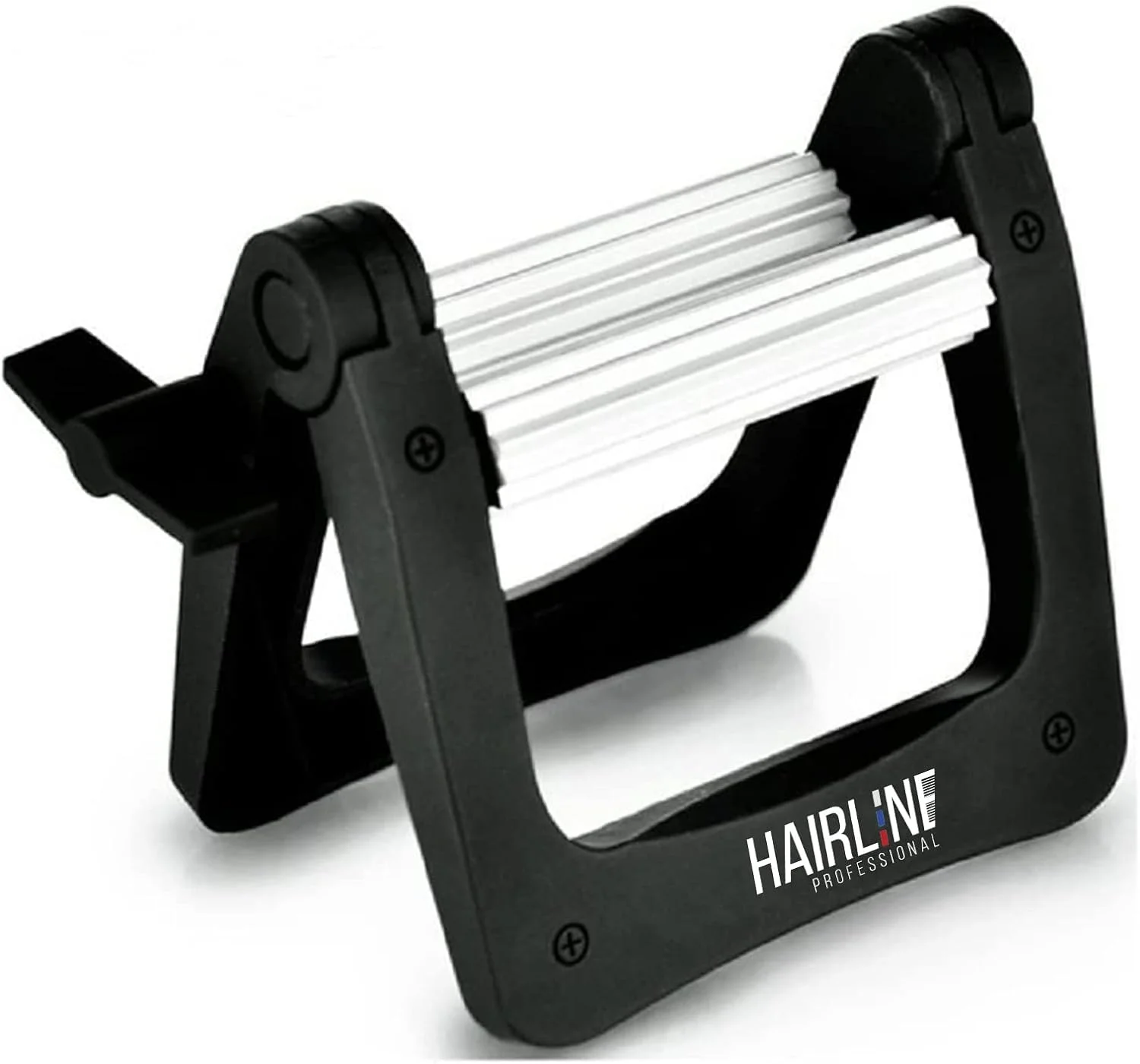 غلتک فشار دهنده پلاستیکی حرفه ای Hair Line، مناسب برای خمیر دندان، تیوب رنگ، لوازم آرایشی، هنرمندان، کرم دست، رنگ مو، آبگیر رنگ برای حمام و سالن - مشکی