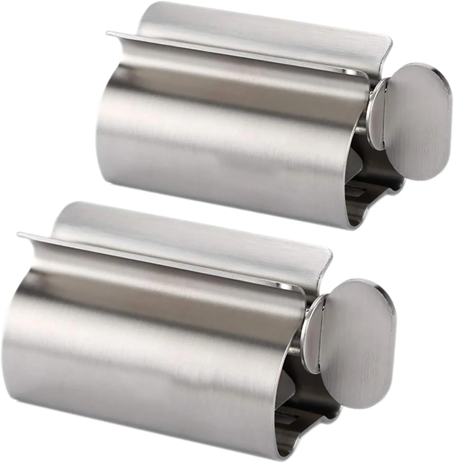 غلطک های فشار دهنده خمیر دندان، فشار دهنده لوله فلزی خمیر دندان، نگهدارنده پایه، فولاد ضد زنگ، 2 عدد