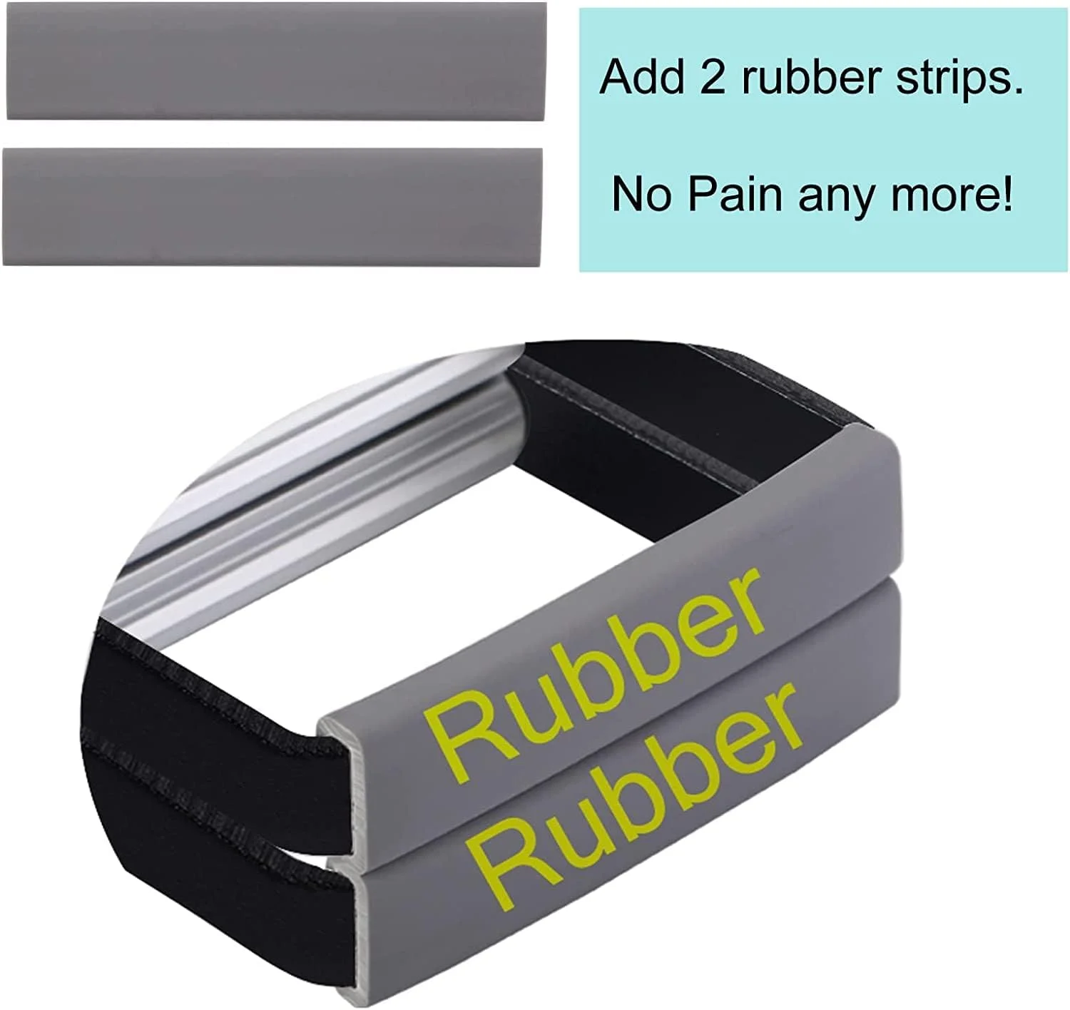 فشار دهنده خمیر دندان XYKEEY، فشار دهنده لوله خمیر دندان فلزی، فشار دهنده لوله رنگ برای هنرمند، آرایشگاه، نقاش… (مشکی)