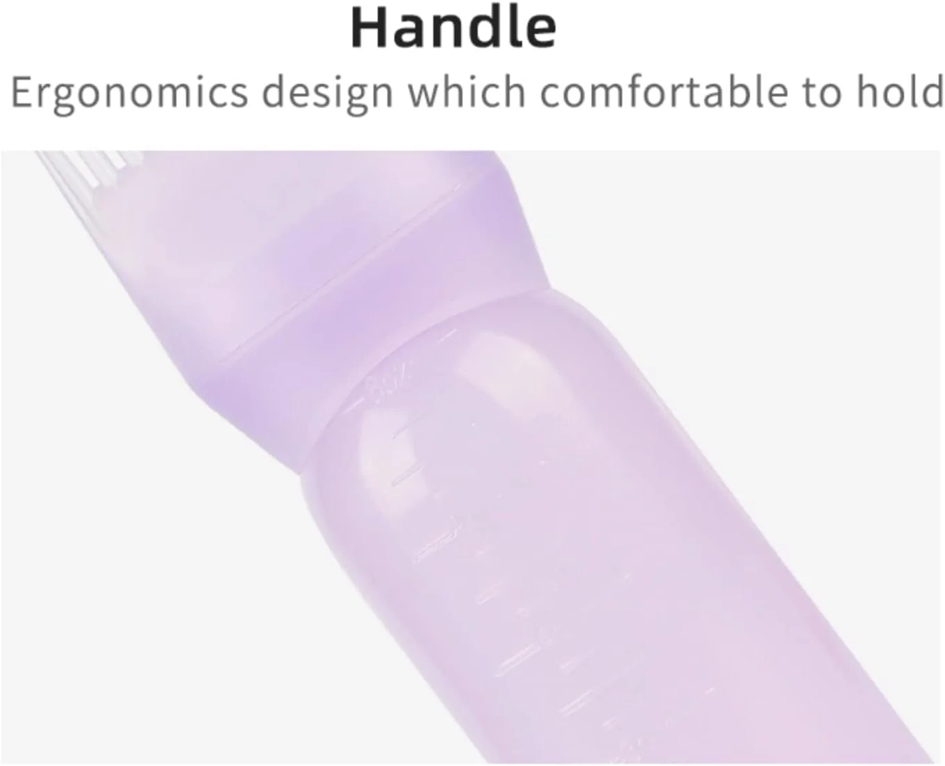 بطری رنگ مو SKY-TOUCH، 3 عدد بطری رنگ مو خالی و قابل پر کردن مجدد با شانه مدرج، بطری شستشو شامپو، بطری اپلیکاتور شانه ریشه برای رنگ کردن مو در سالن